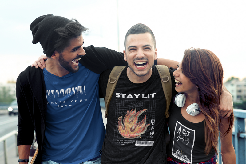 Unisex Youth Chrisitan Graphic T-shirts