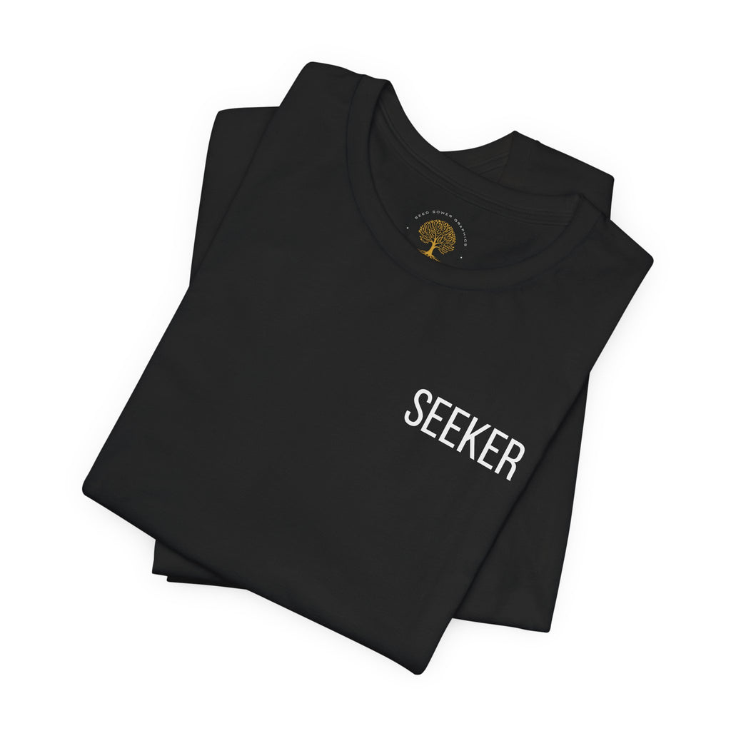 Seeker T-Shirt — 'Where Your Treasure Is' Travel Graphic Tee