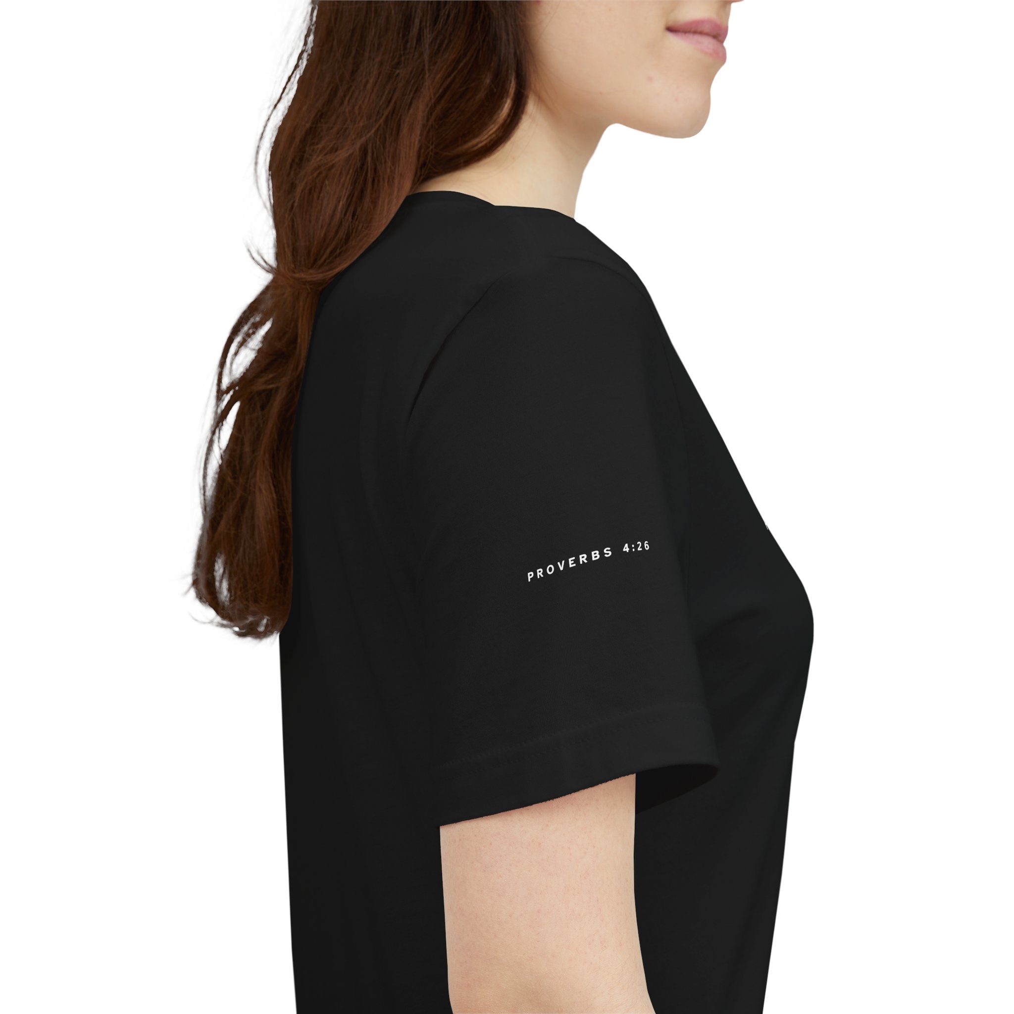 Ponder Your Path Christian Streetwear Tee | Minimal Faith-Inspired Graphic Shirt