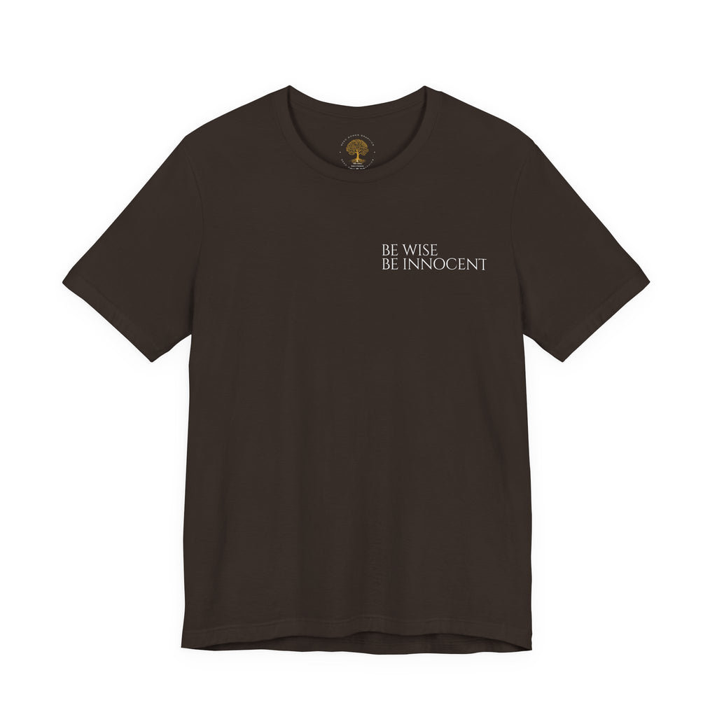 BeWise – Be Innocent | Bible Verse Inspired Faith Tee