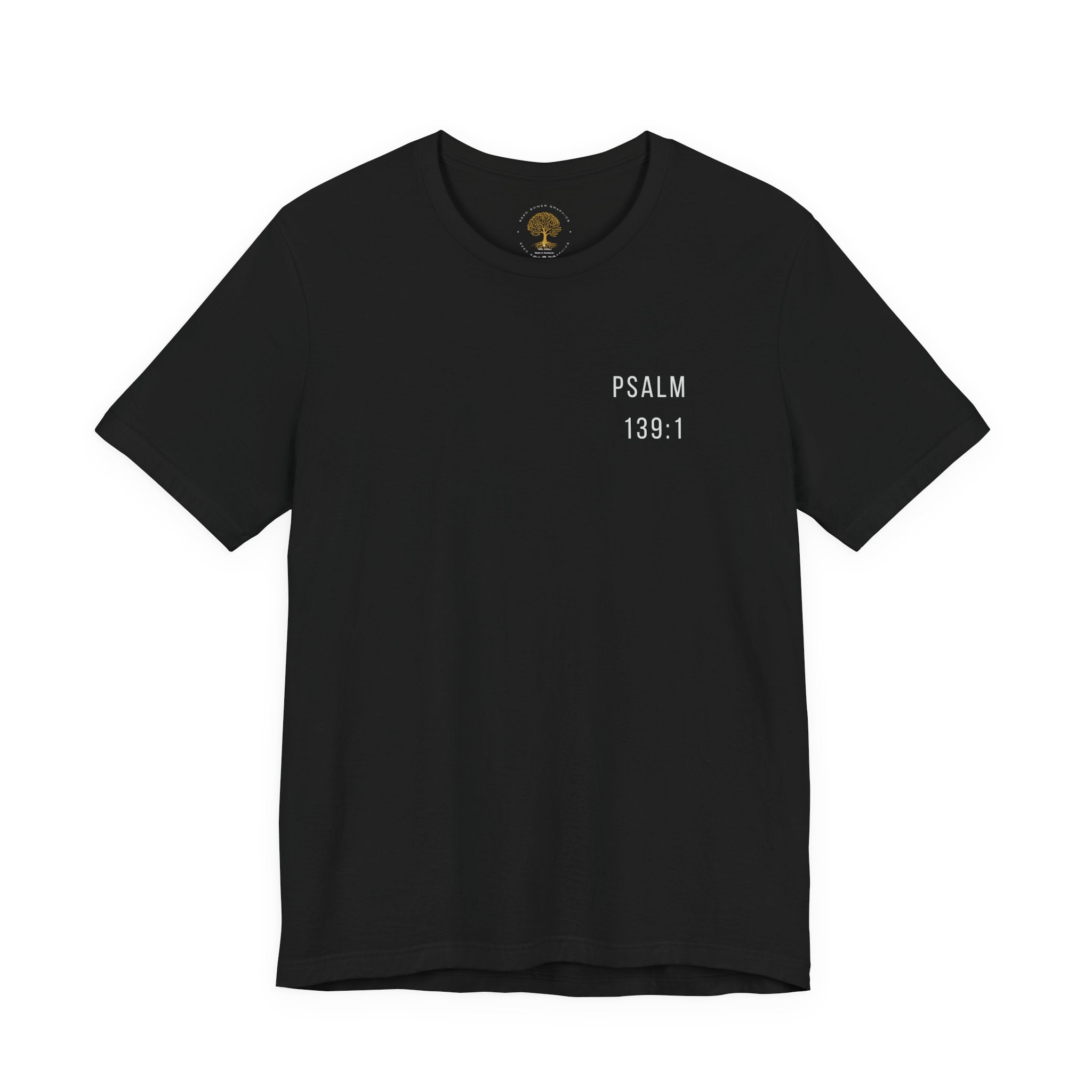 Known — Psalm 139 Christian Streetwear Tee