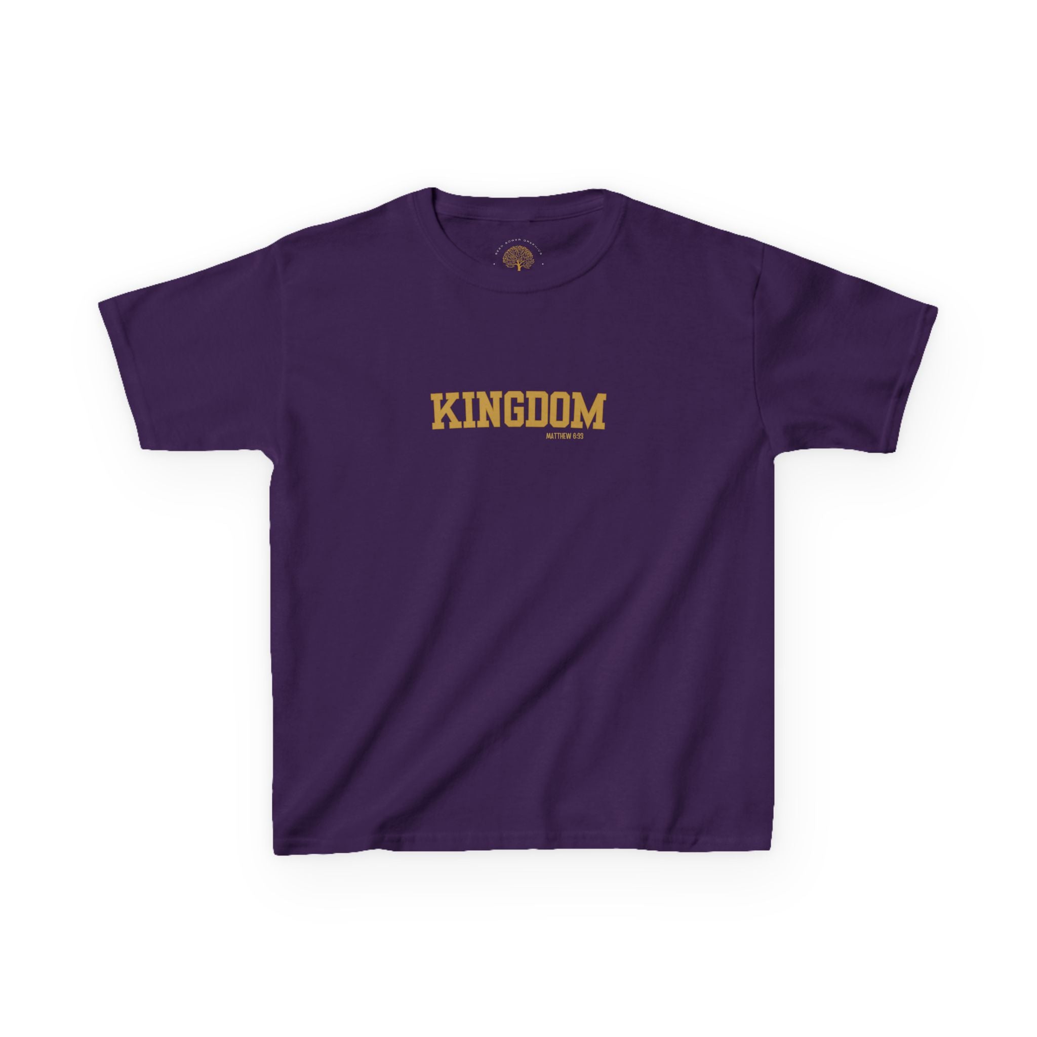 Kingdom Kid Youth Christian Shirt | Child of God Jersey Tee for Boys & Girls