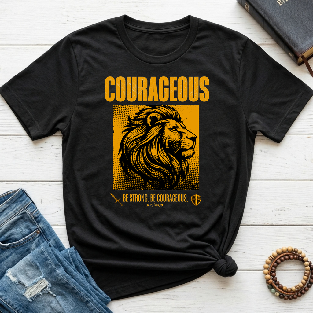 Be Strong & Courageous Youth Shirt