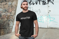 ADOPTED – Minimal Christian Faith T-Shirt | Identity in Christ