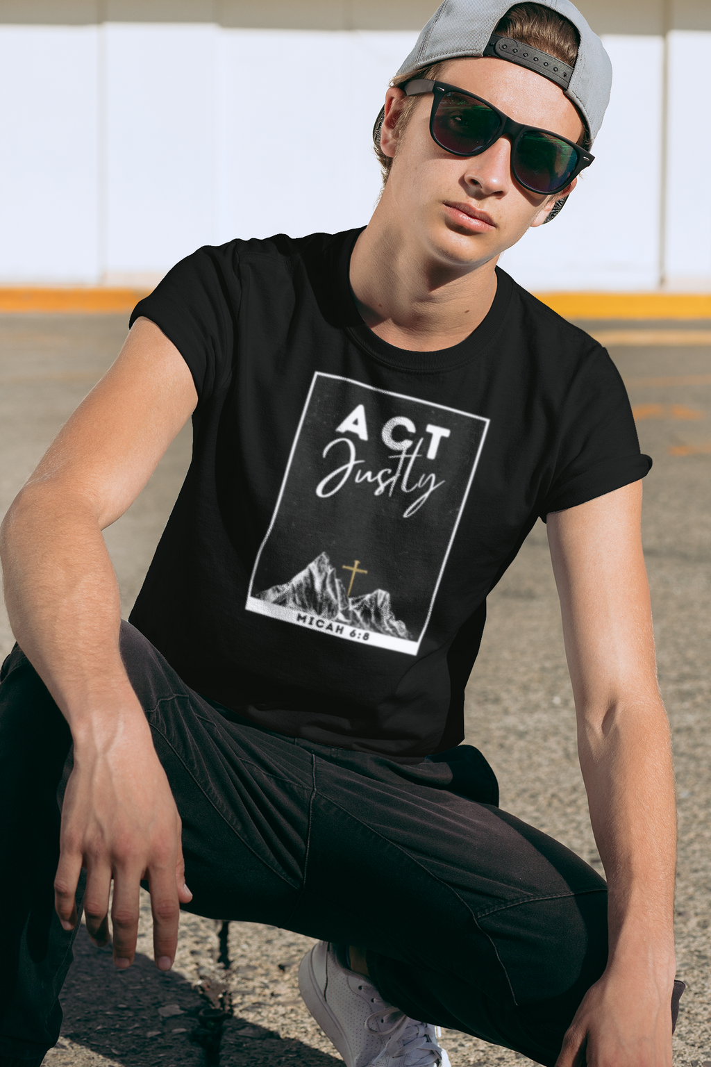Act Justly | Faith-Inspired Streetwear Tee