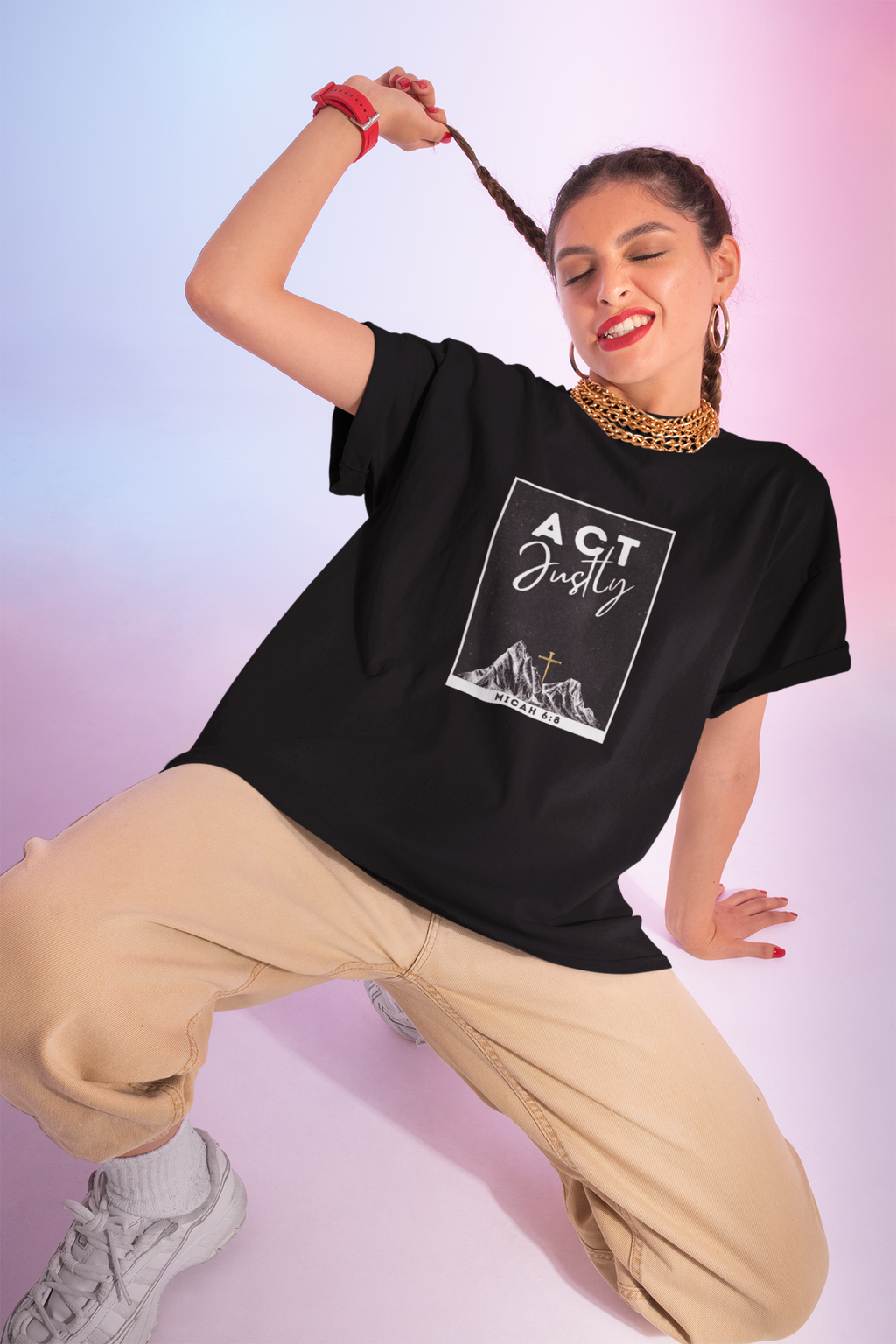 Act Justly | Faith-Inspired Streetwear Tee