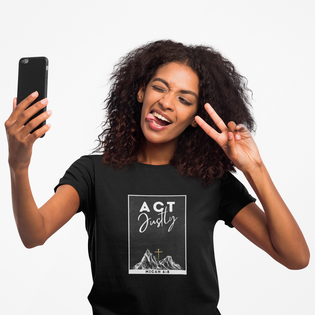 Act Justly | Faith-Inspired Streetwear Tee