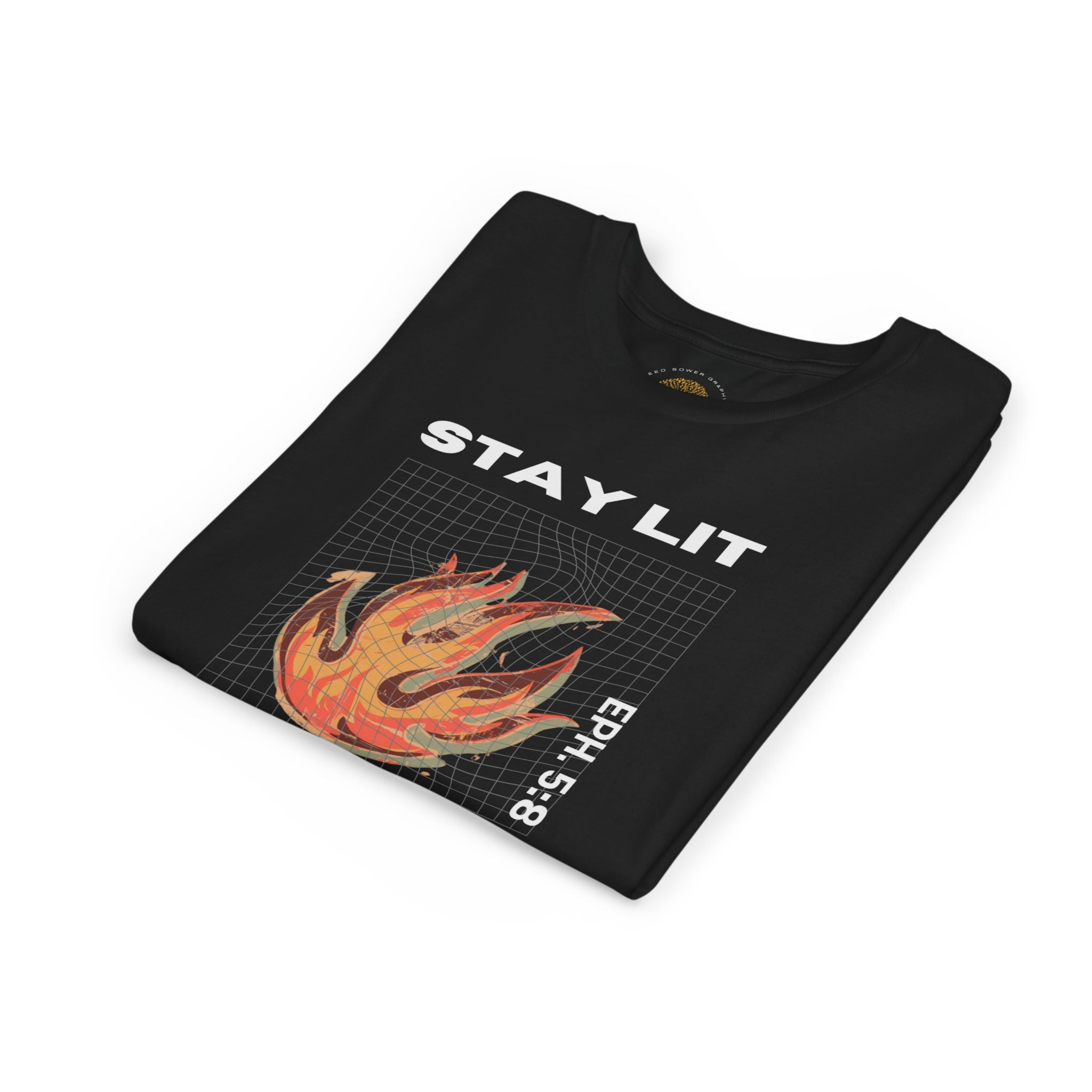 Stay Lit Youth T-Shirt | Faith-Inspired Christian Streetwear