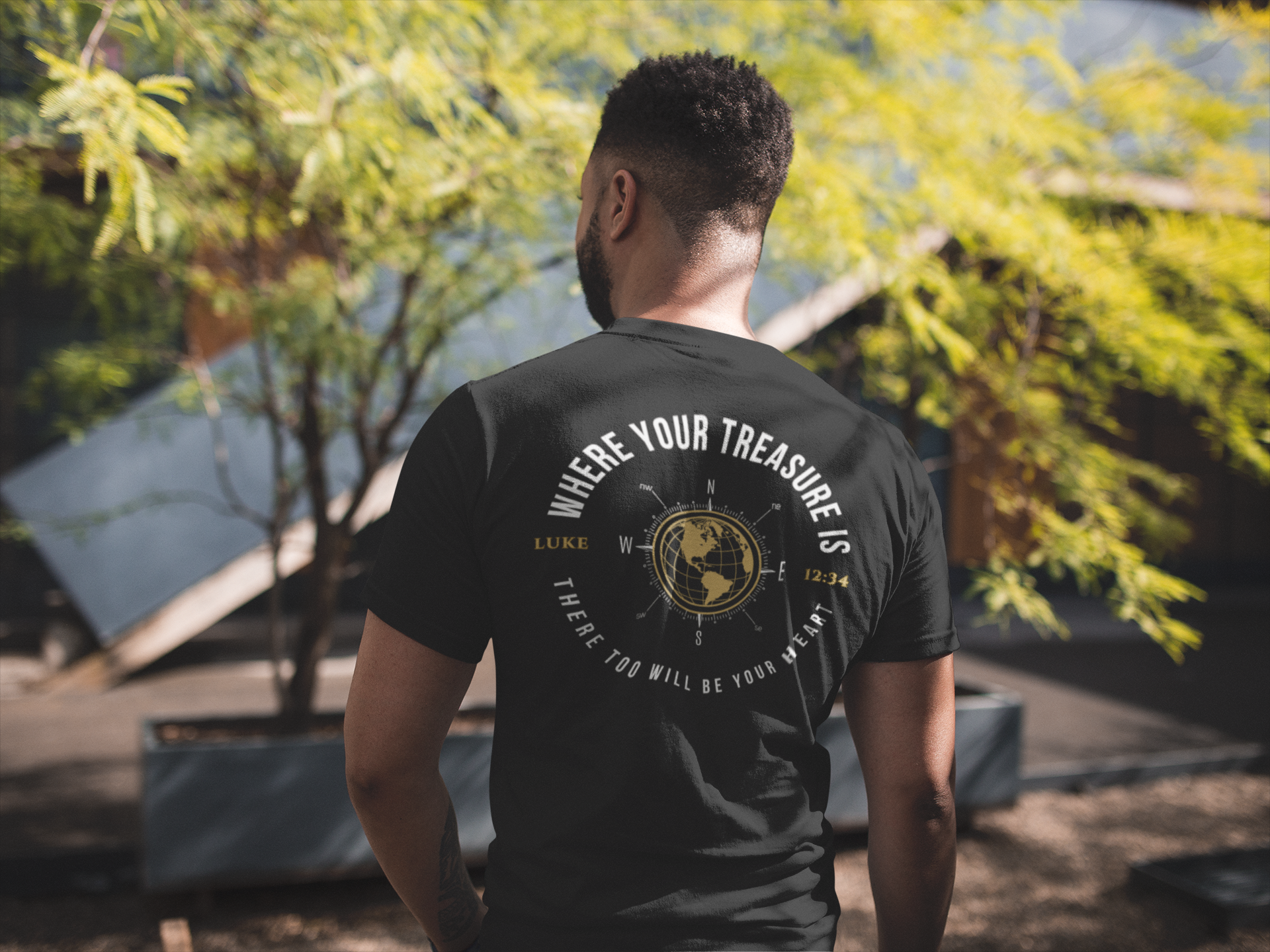 Seeker T-Shirt — 'Where Your Treasure Is' Travel Graphic Tee