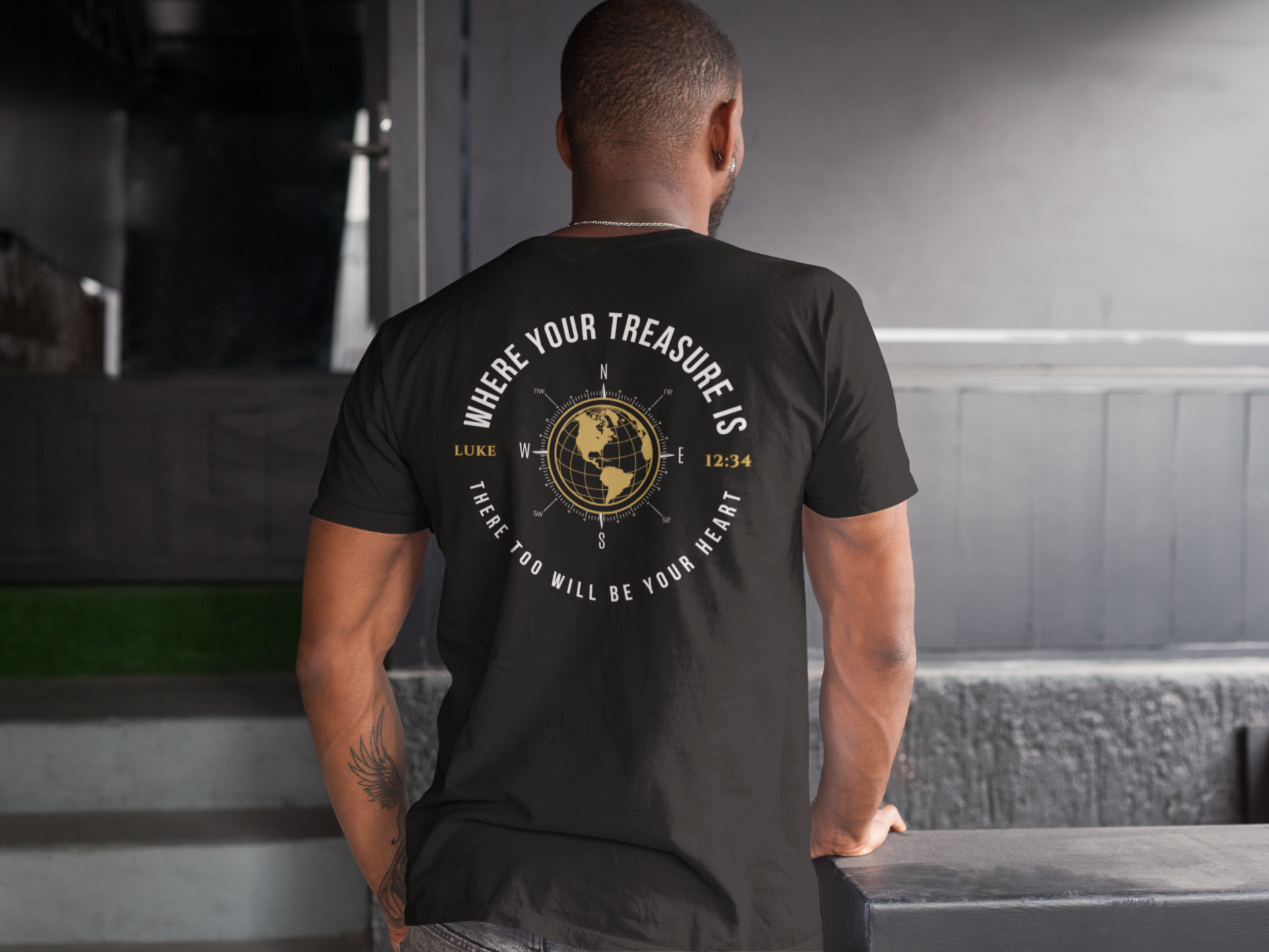 Seeker T-Shirt — 'Where Your Treasure Is' Travel Graphic Tee