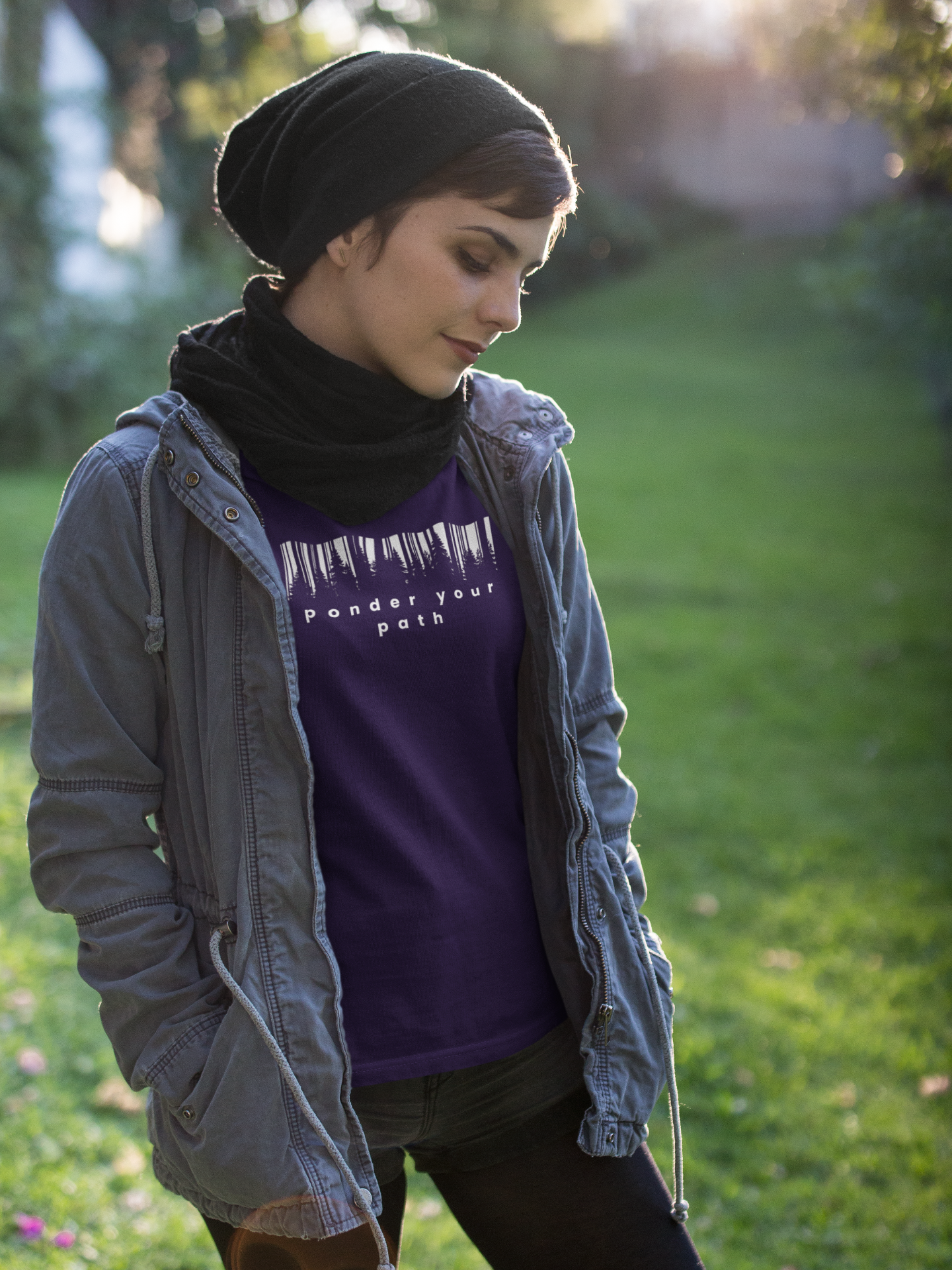 Ponder Your Path – Christian Shirt for Kids | Faith-Based Youth Tee