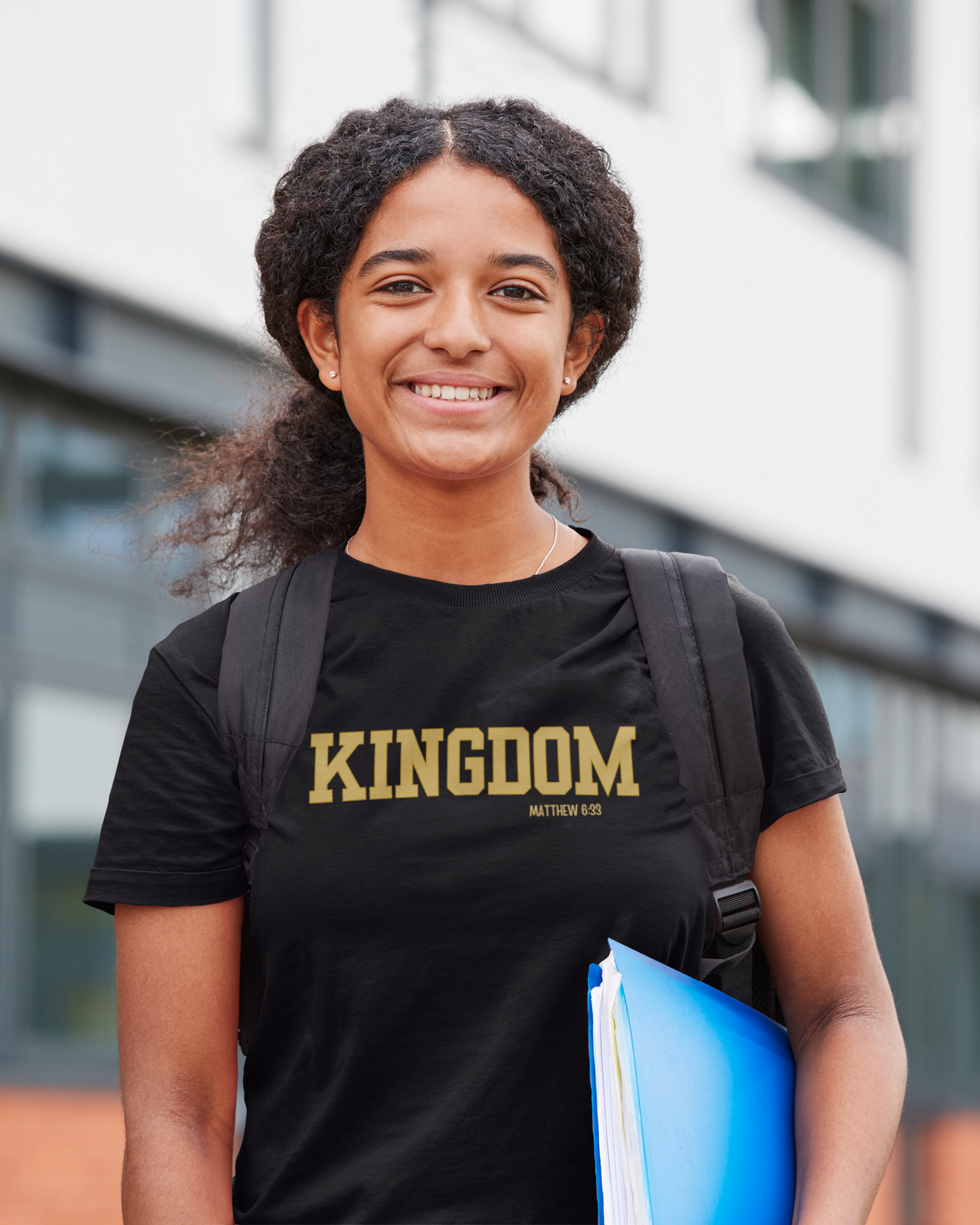Kingdom Kid Youth Christian Shirt | Child of God Jersey Tee for Boys & Girls