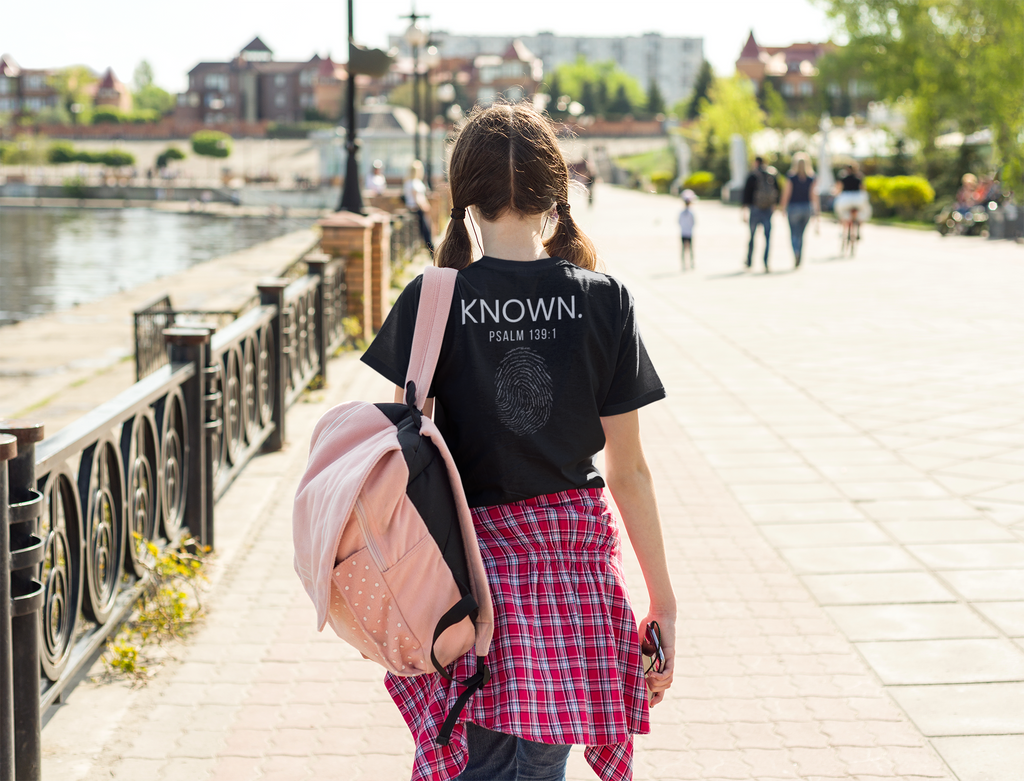 Known — You Were Created With Purpose Tee for Youth