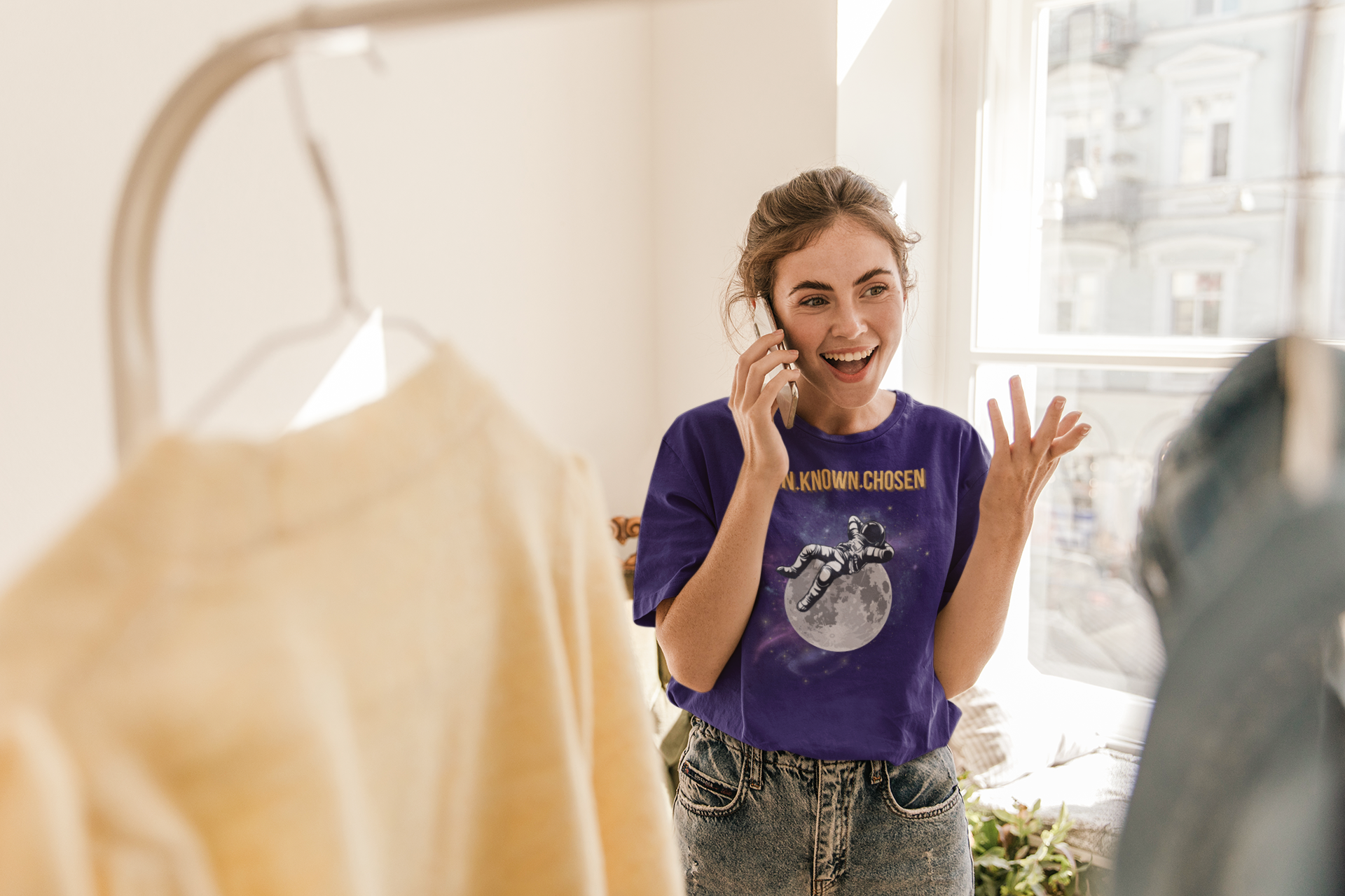 Seen Known Chosen Youth T-Shirt – Galaxy Graphic Tee