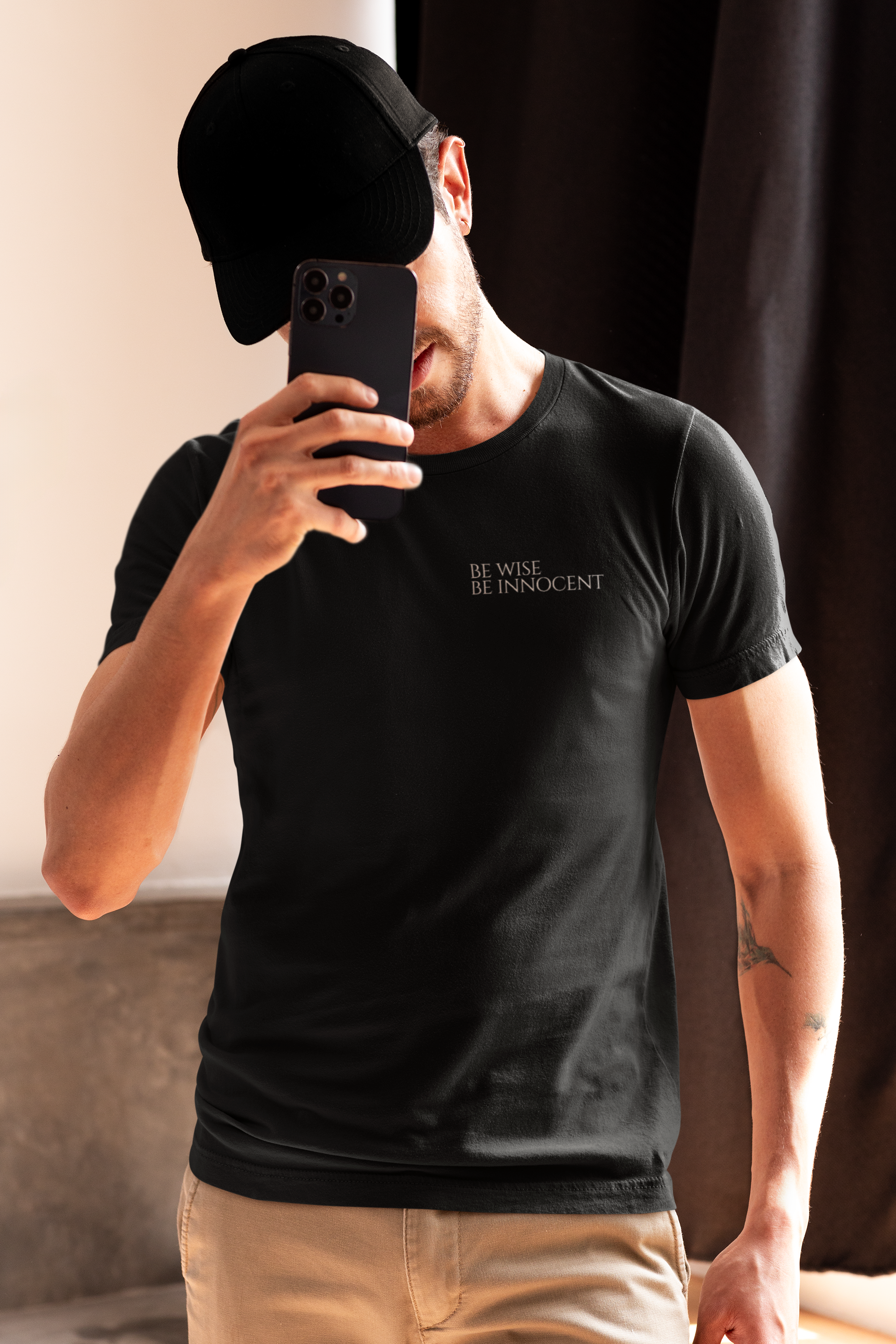 BeWise – Be Innocent | Bible Verse Inspired Faith Tee