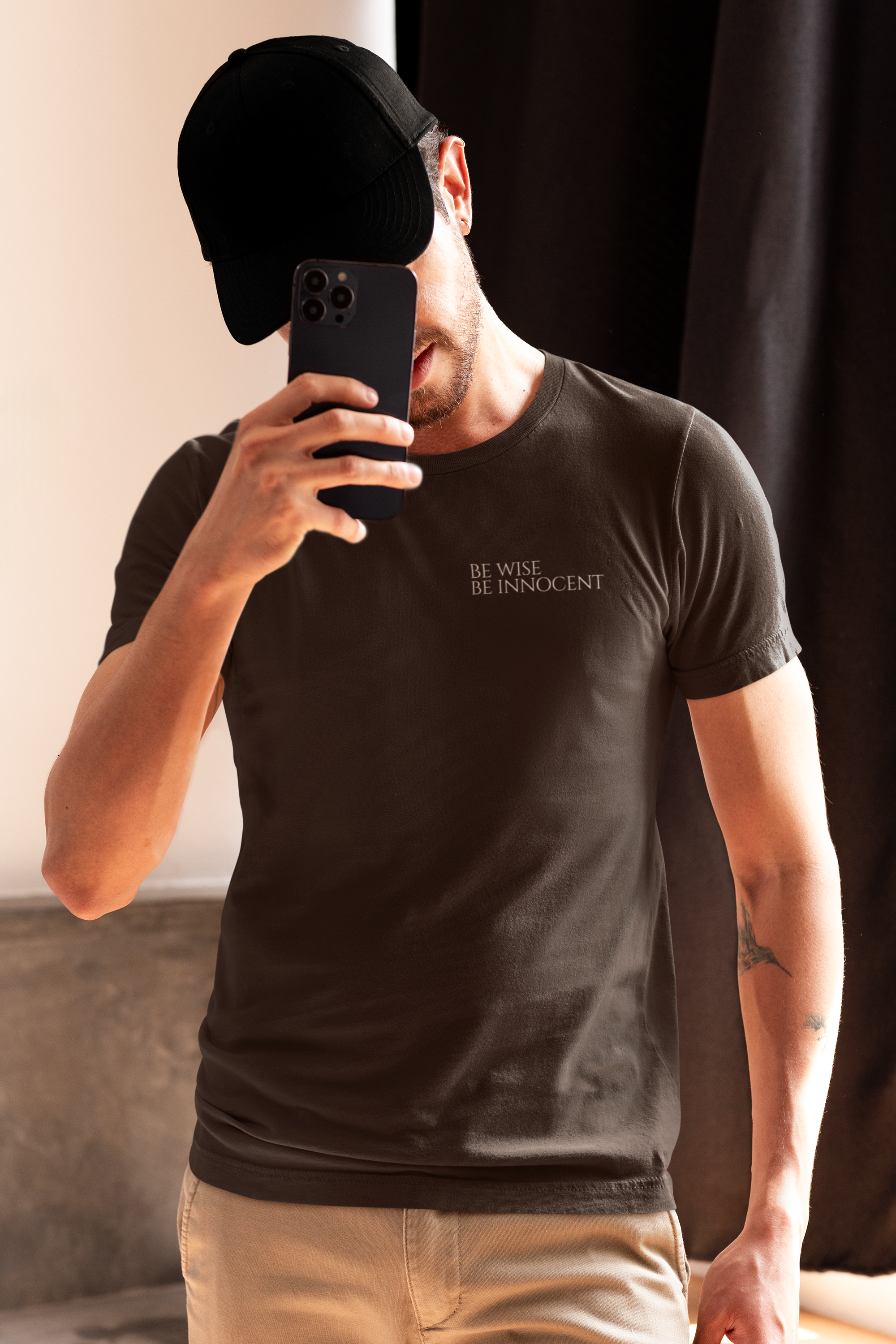 BeWise – Be Innocent | Bible Verse Inspired Faith Tee