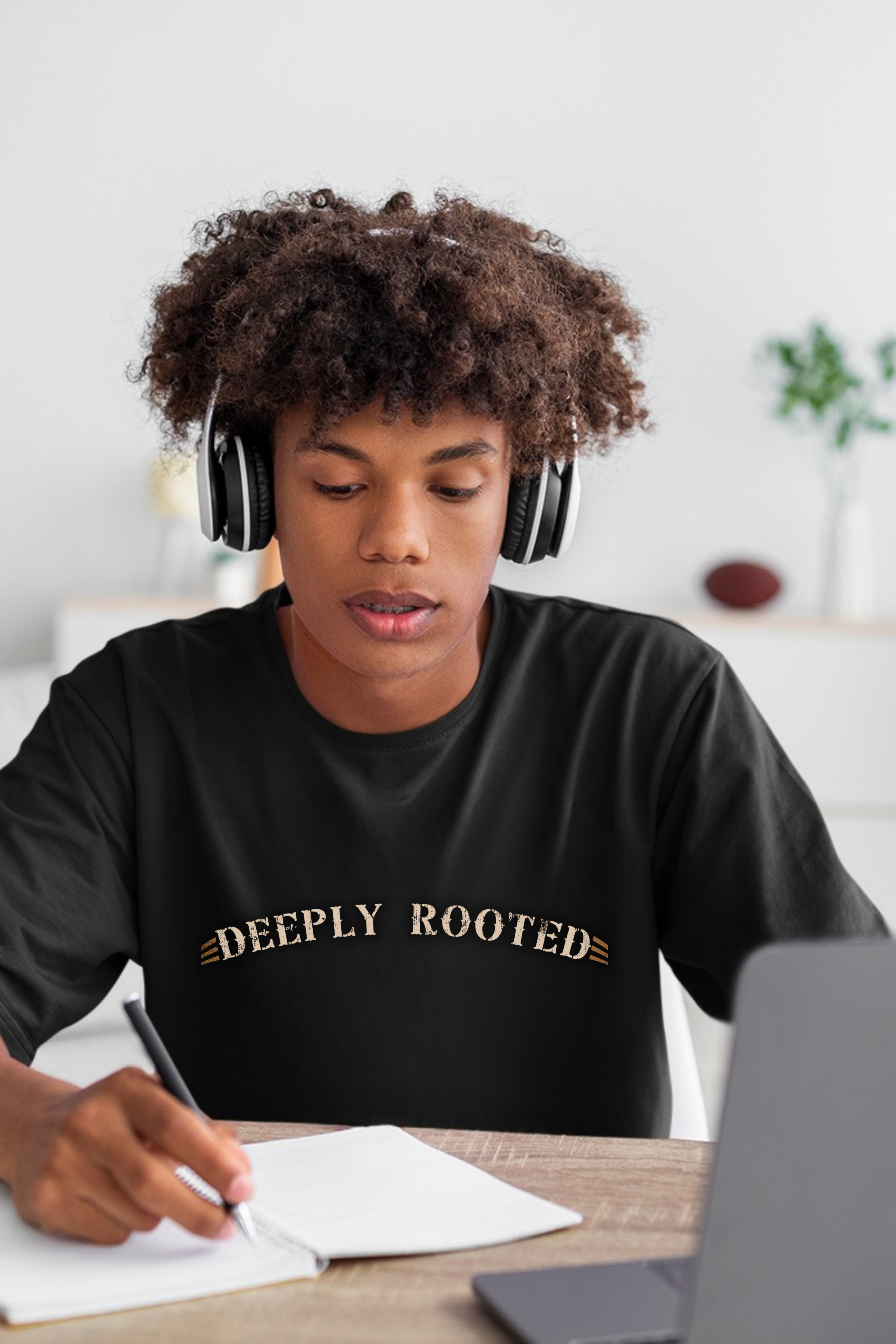 Deeply Rooted Youth Christian T-Shirt – Colossians 2:7