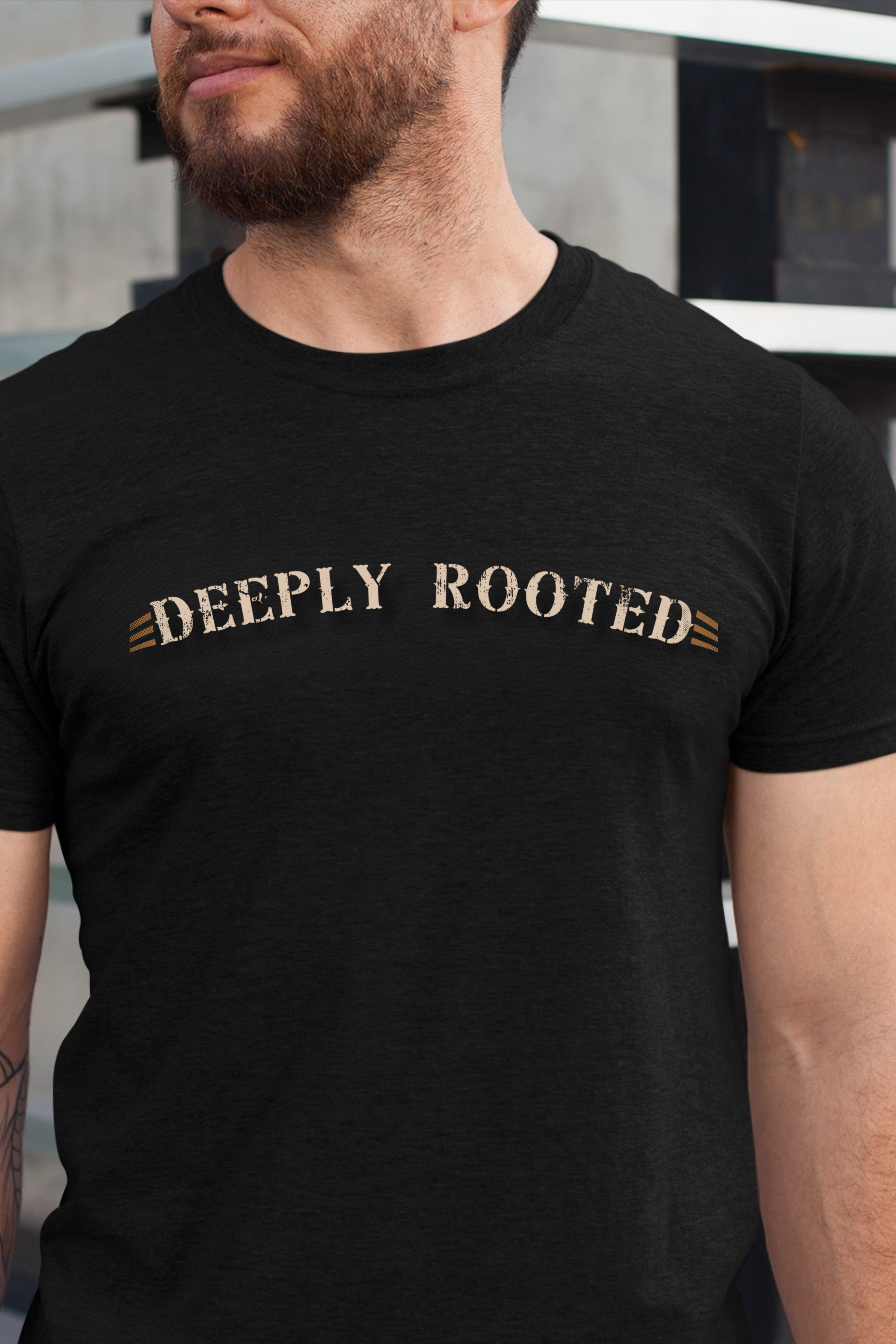 Deeply Rooted | Col 2:7 Christian T-Shirt