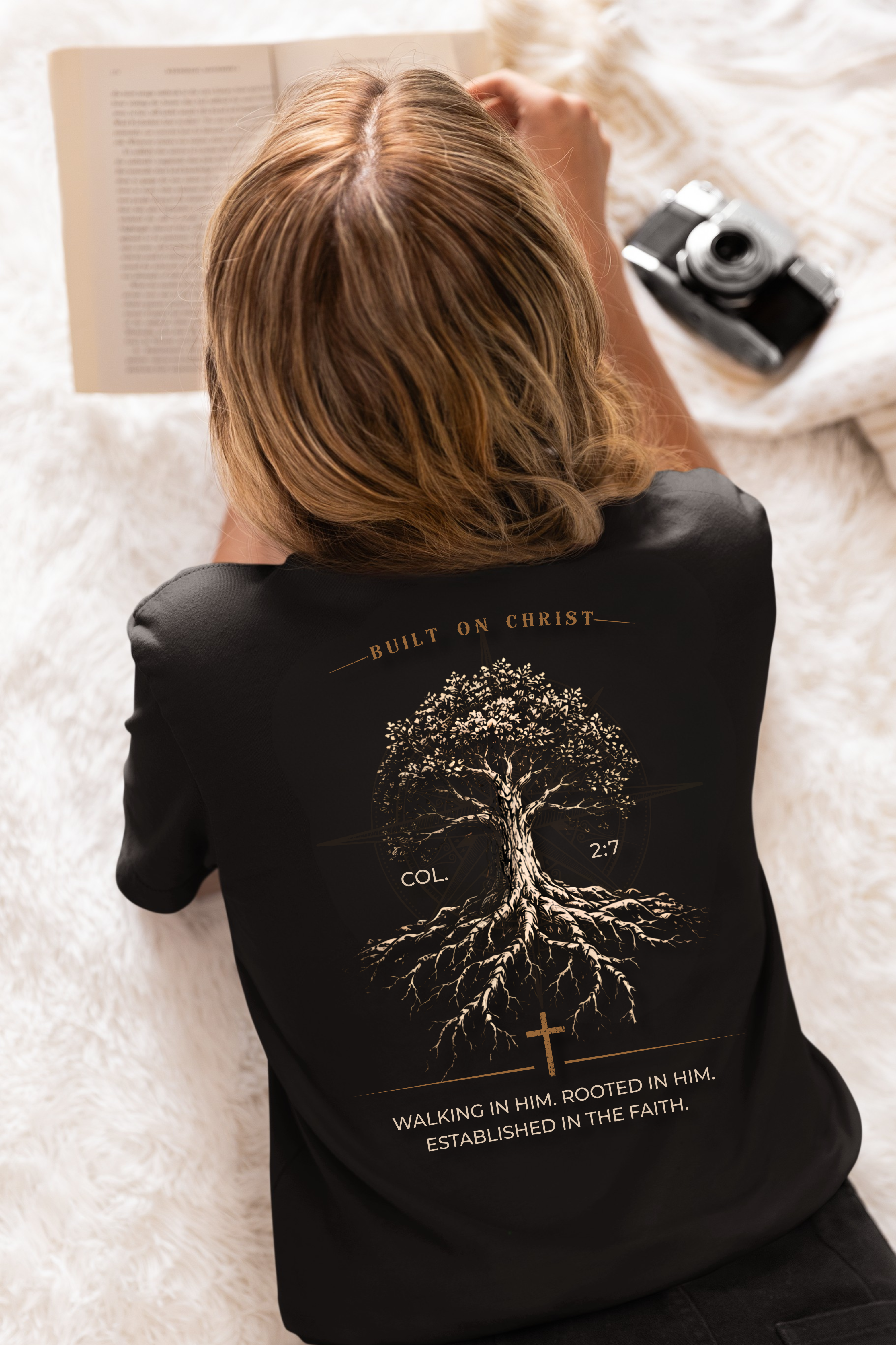 Deeply Rooted | Col 2:7 Christian T-Shirt