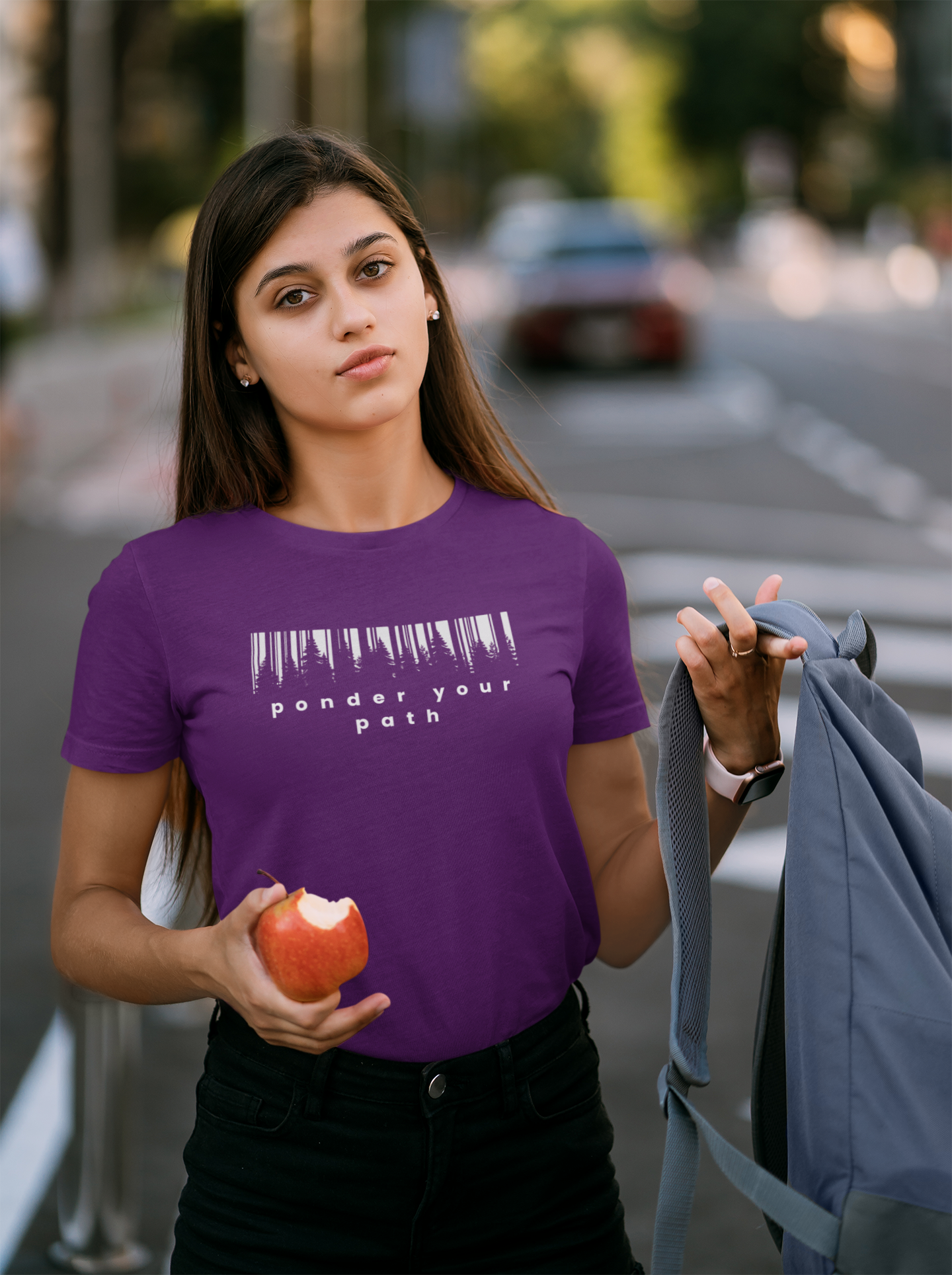 Ponder Your Path – Christian Shirt for Kids | Unisex Faith-Based Youth Tee