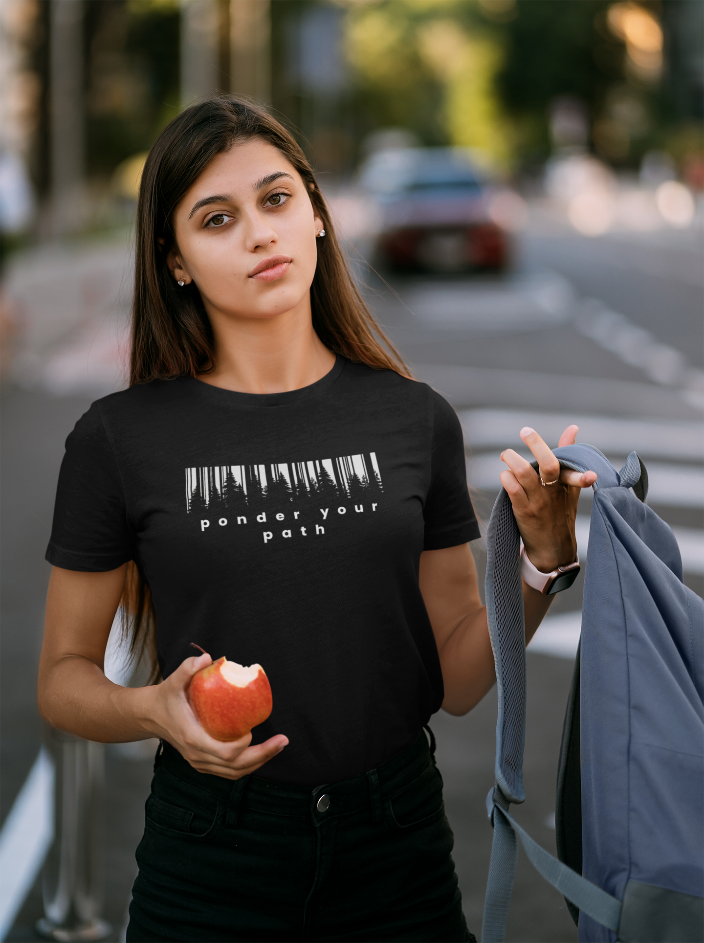 Ponder Your Path – Christian Shirt for Kids | Unisex Faith-Based Youth Tee