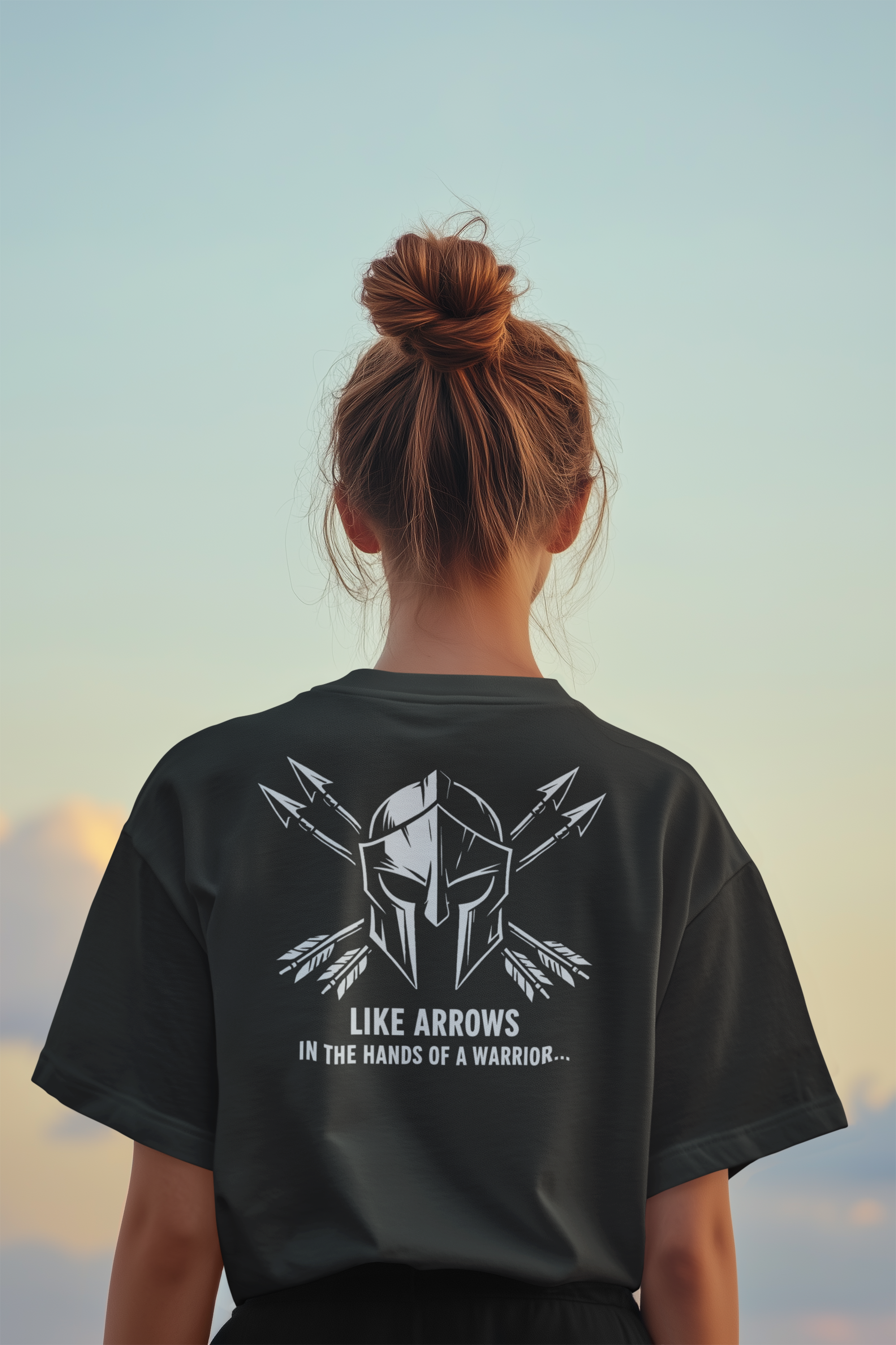 Like Arrows Christian Shirt for Kids | Psalm 127:4 Unisex Christian Youth Shirt