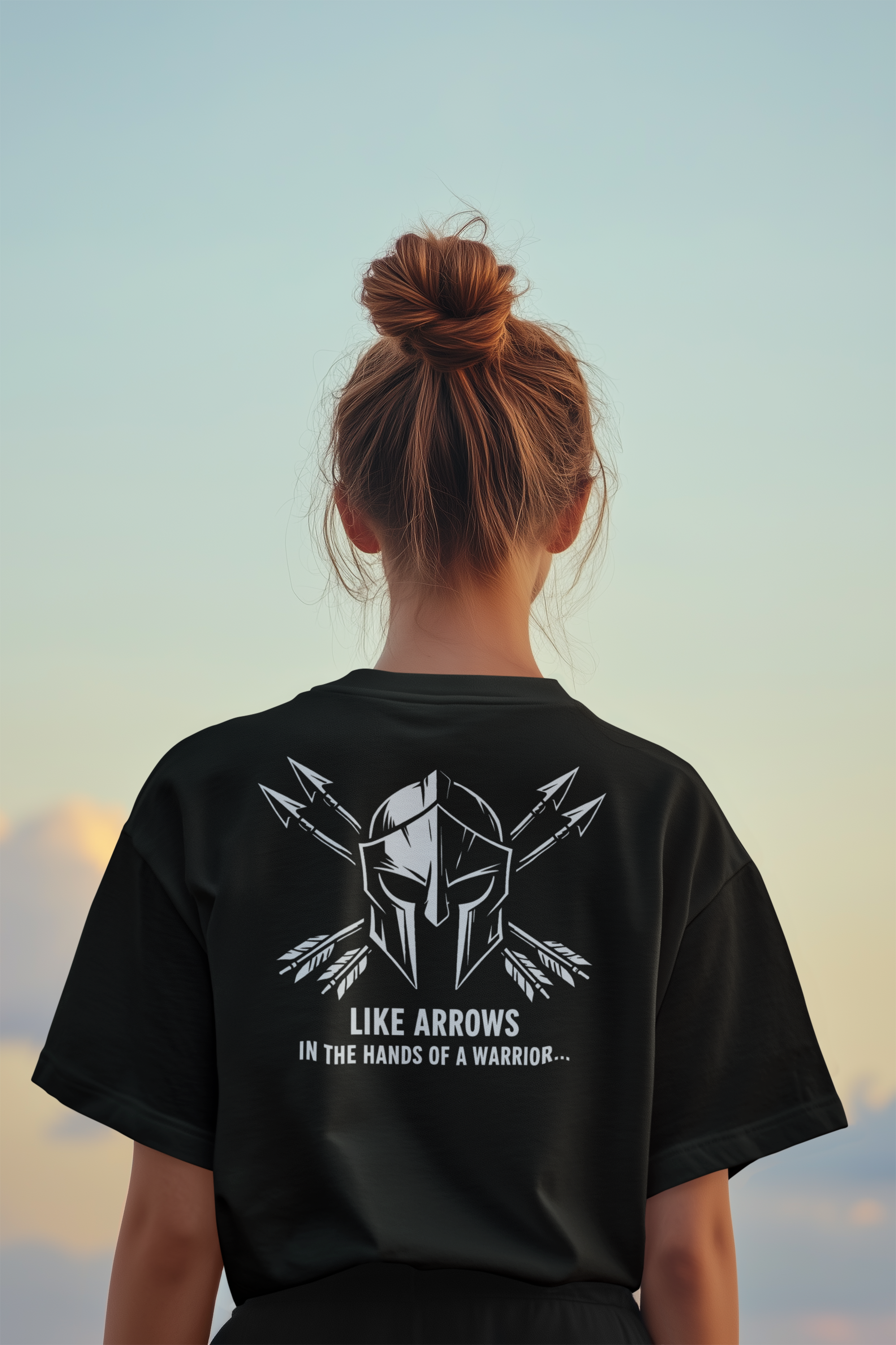 Like Arrows Christian Shirt for Kids | Psalm 127:4 Unisex Christian Youth Shirt