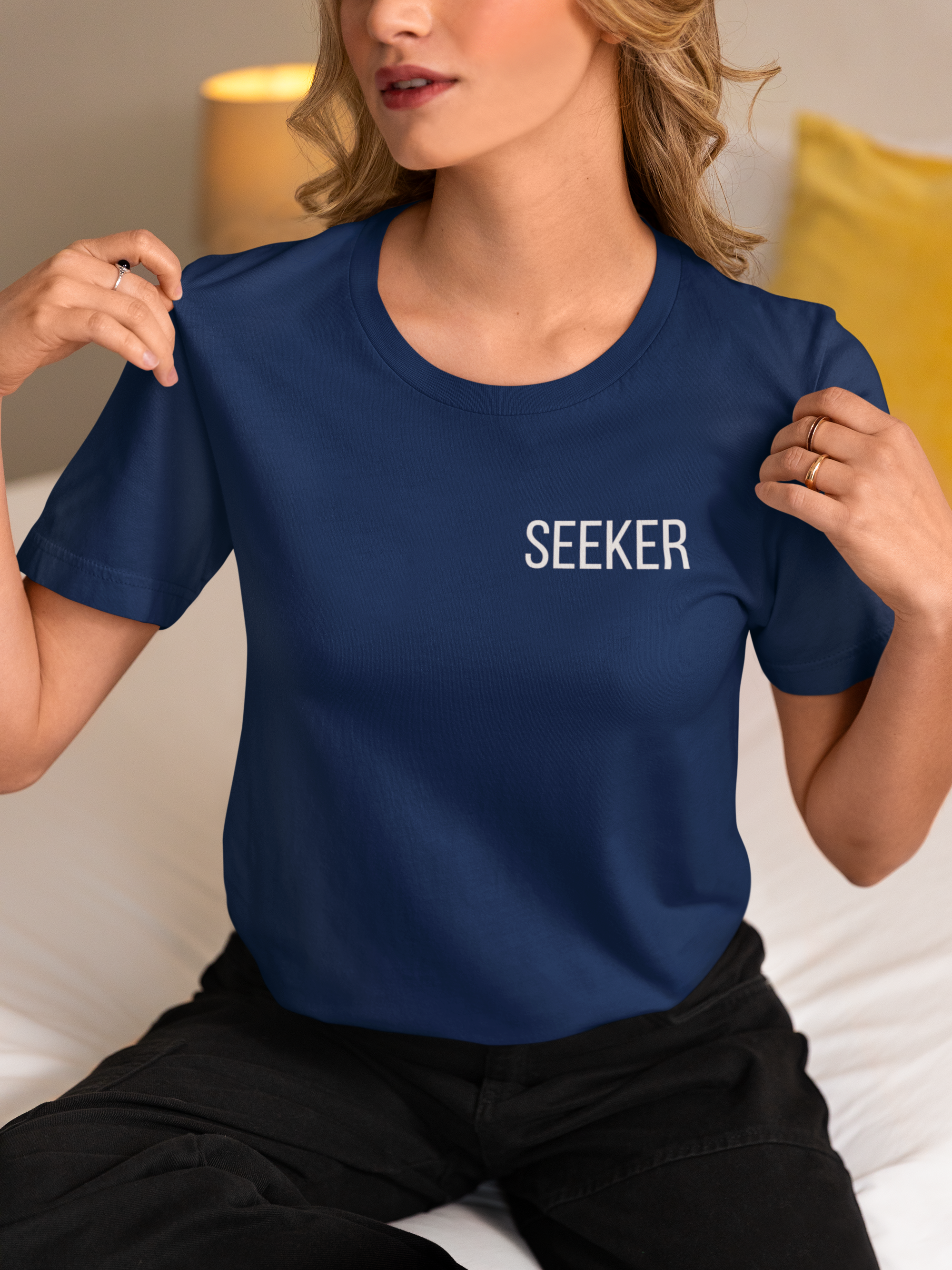 Where Your Treasure Is Christian Graphic Tee | Luke 12:34 Unisex Bible Verse Shirt for Adults
