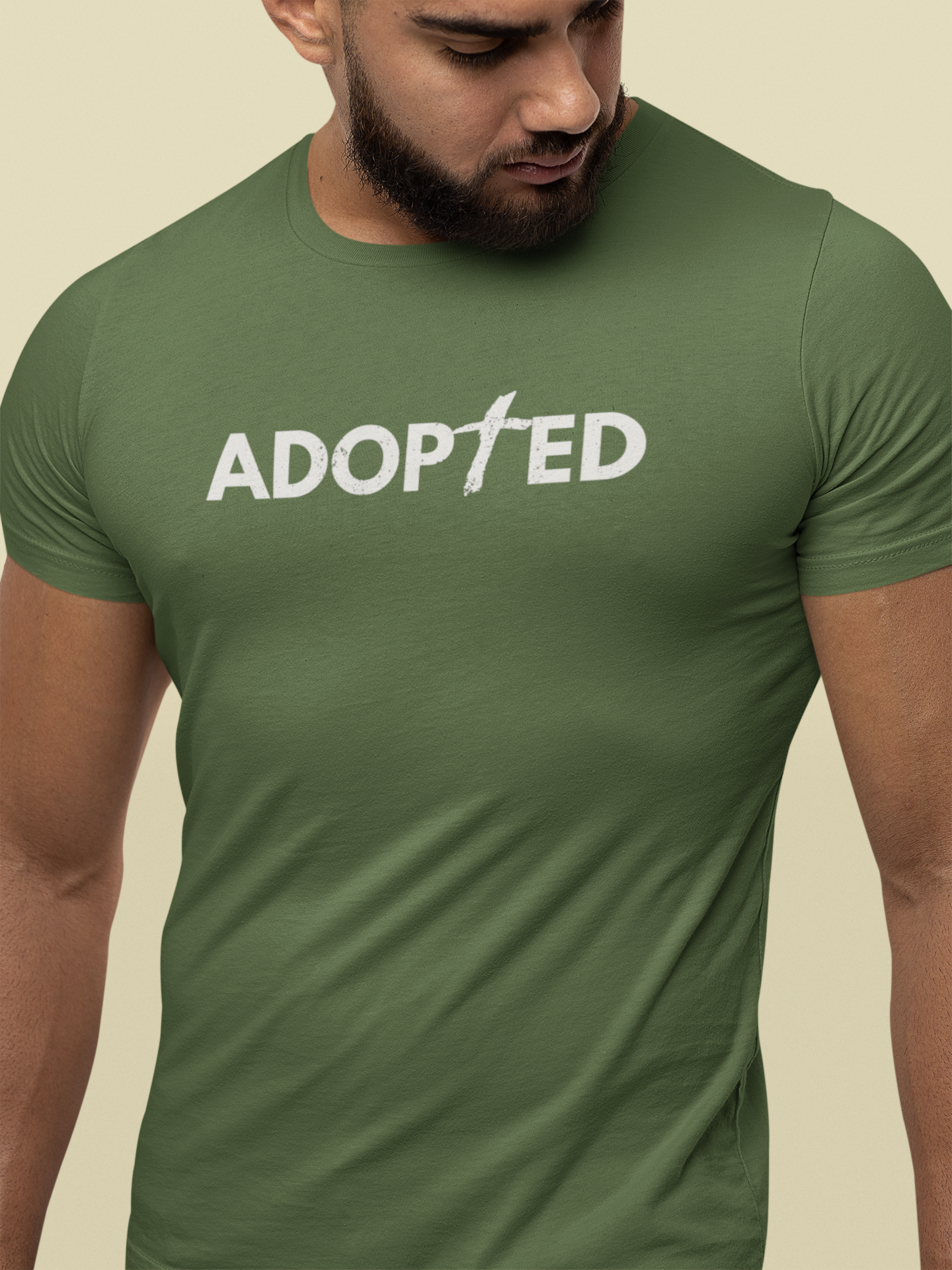 Adopted Christian Graphic Tee | Ephesians 1:5 Unisex Identity in Christ Shirt