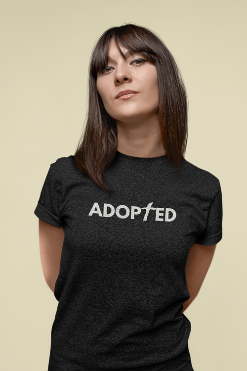 Adopted Christian Graphic Tee | Ephesians 1:5 Unisex Identity in Christ Shirt