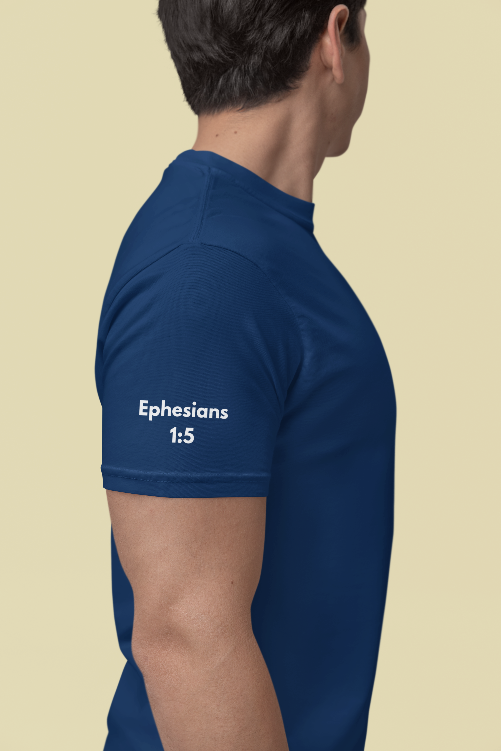 Adopted Christian Graphic Tee | Ephesians 1:5 Unisex Identity in Christ Shirt