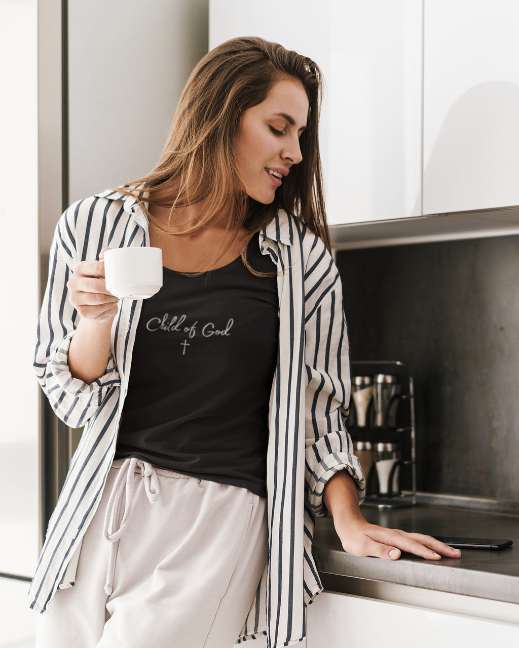 Child of God Christian Shirt for Women | Faith-Based Inspirational Christian Graphic Tee | Christian Women’s Faith Shirt