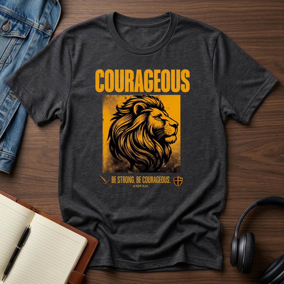 Be Strong & Courageous Youth Shirt