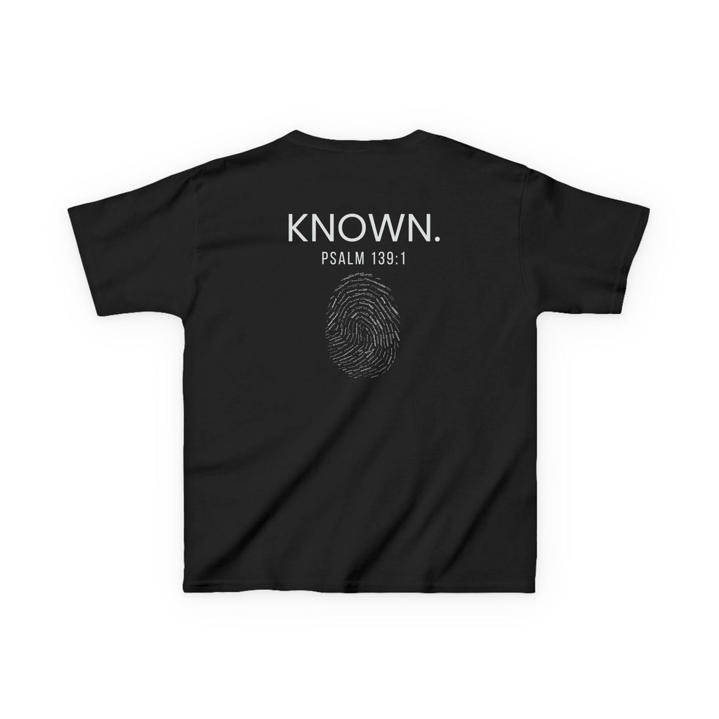 Known — You Were Created With Purpose Tee for Youth
