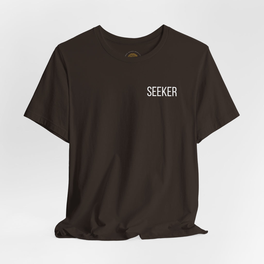 Seeker T-Shirt — 'Where Your Treasure Is' Travel Graphic Tee
