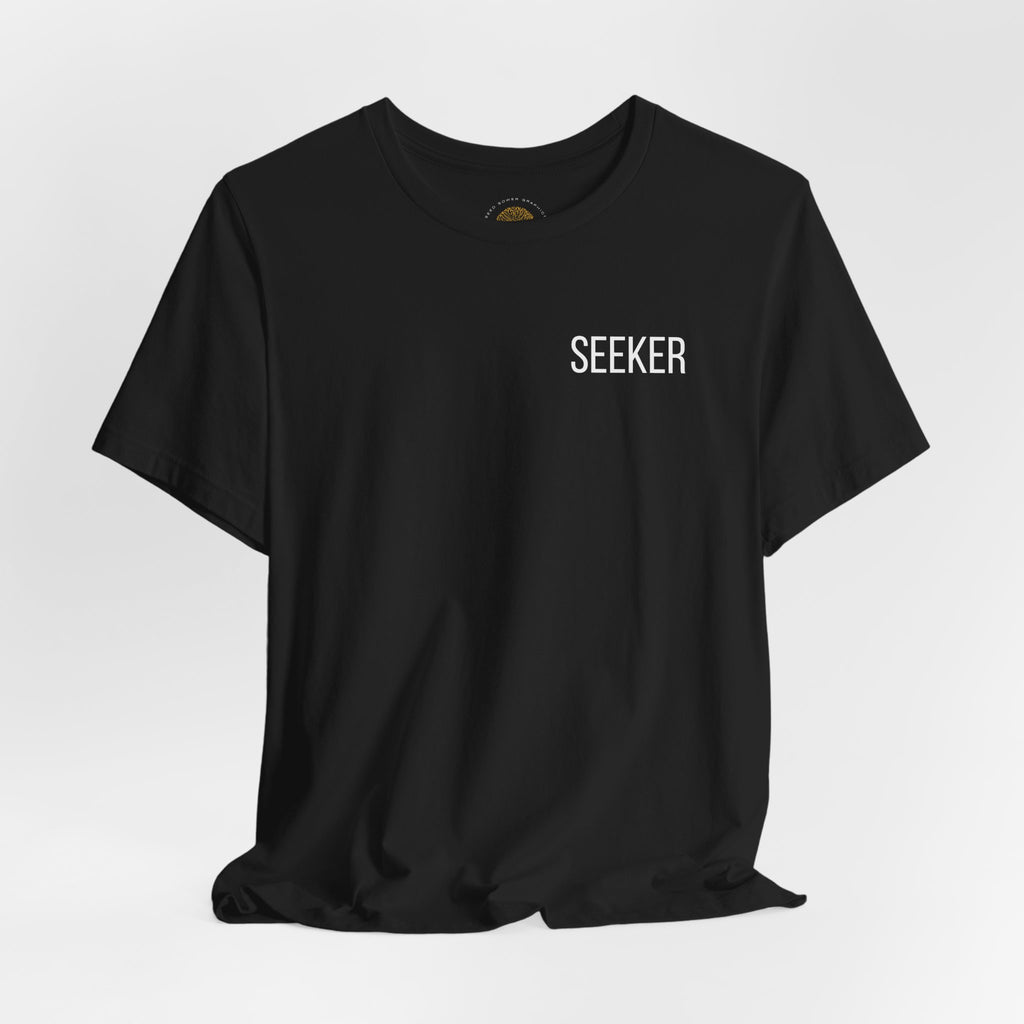 Seeker T-Shirt — 'Where Your Treasure Is' Travel Graphic Tee
