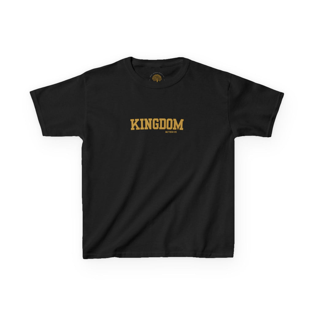 Kingdom Kid Youth Christian Shirt | Child of God Jersey Tee for Boys & Girls