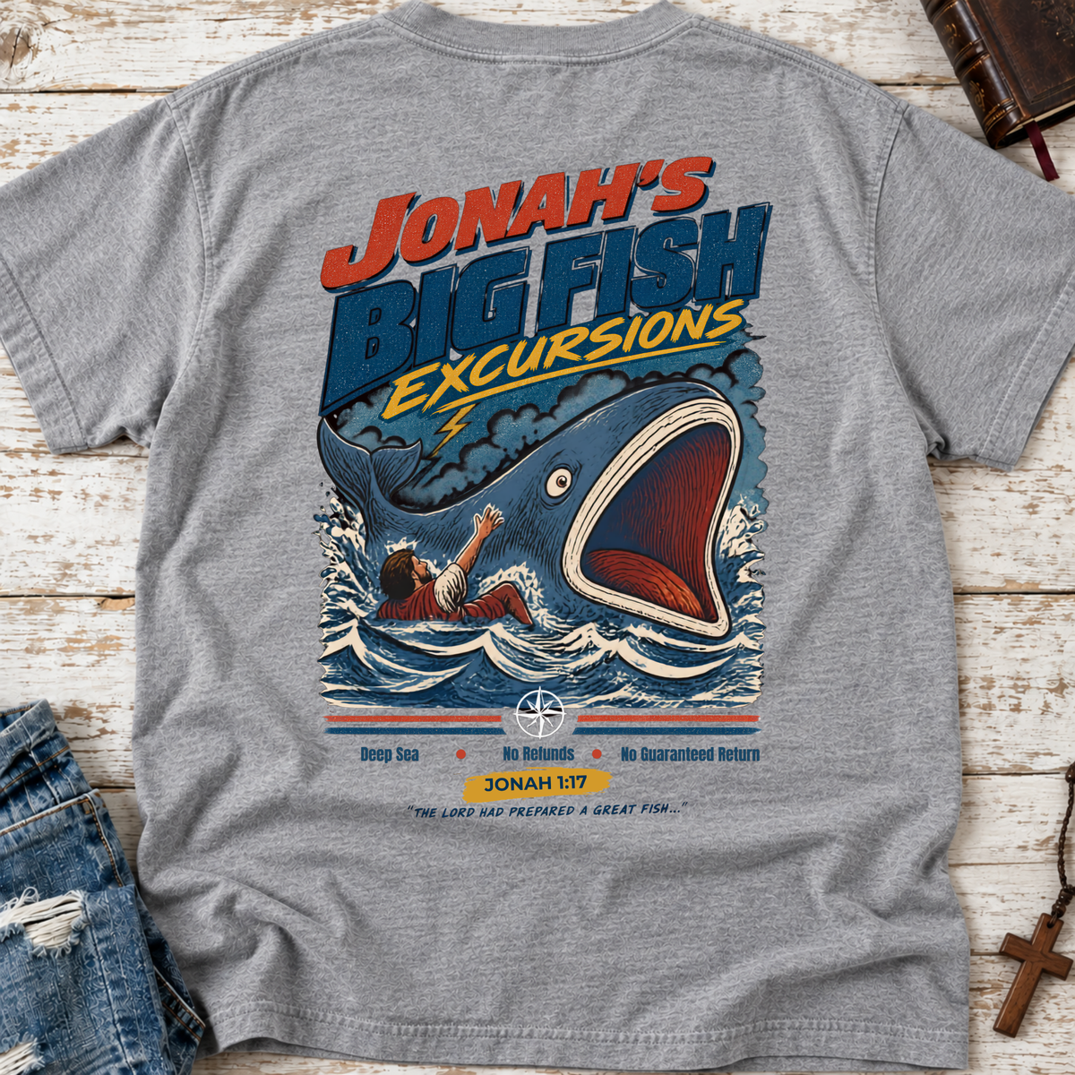 Jonah’s Big Fish Youth Christian Shirt