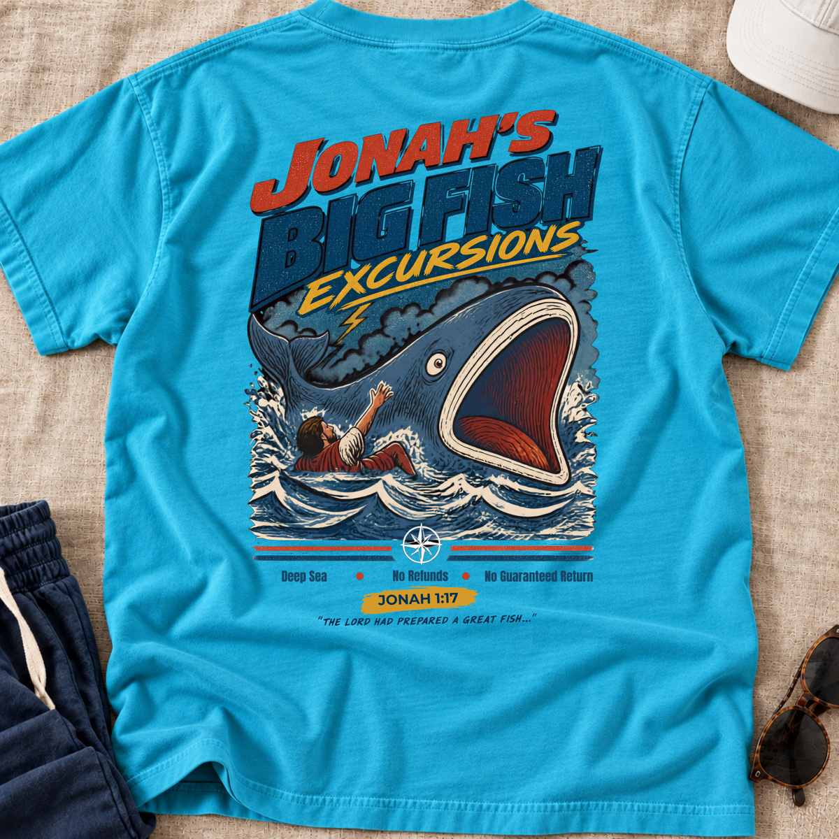 Jonah’s Big Fish Youth Christian Shirt