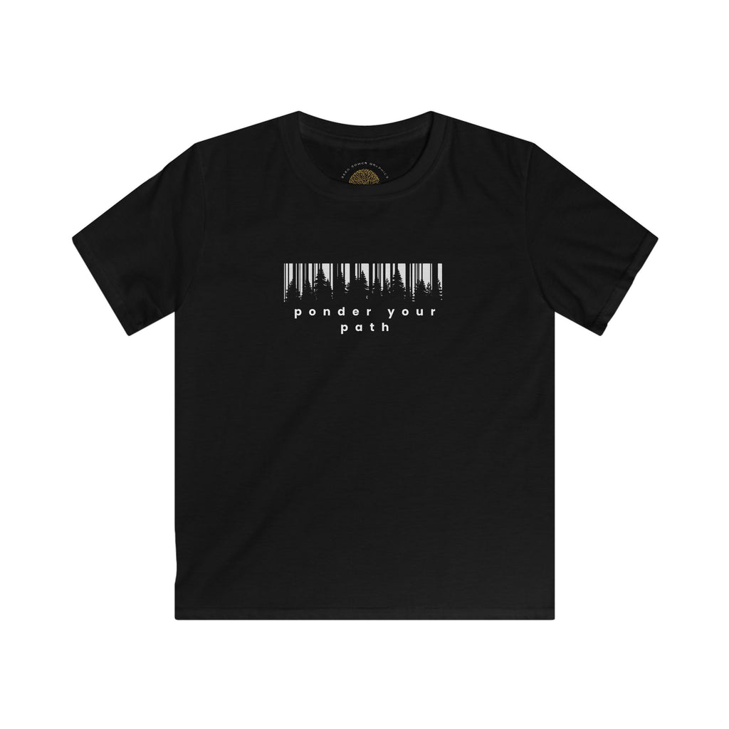 Ponder Your Path – Christian Shirt for Kids | Faith-Based Youth Tee