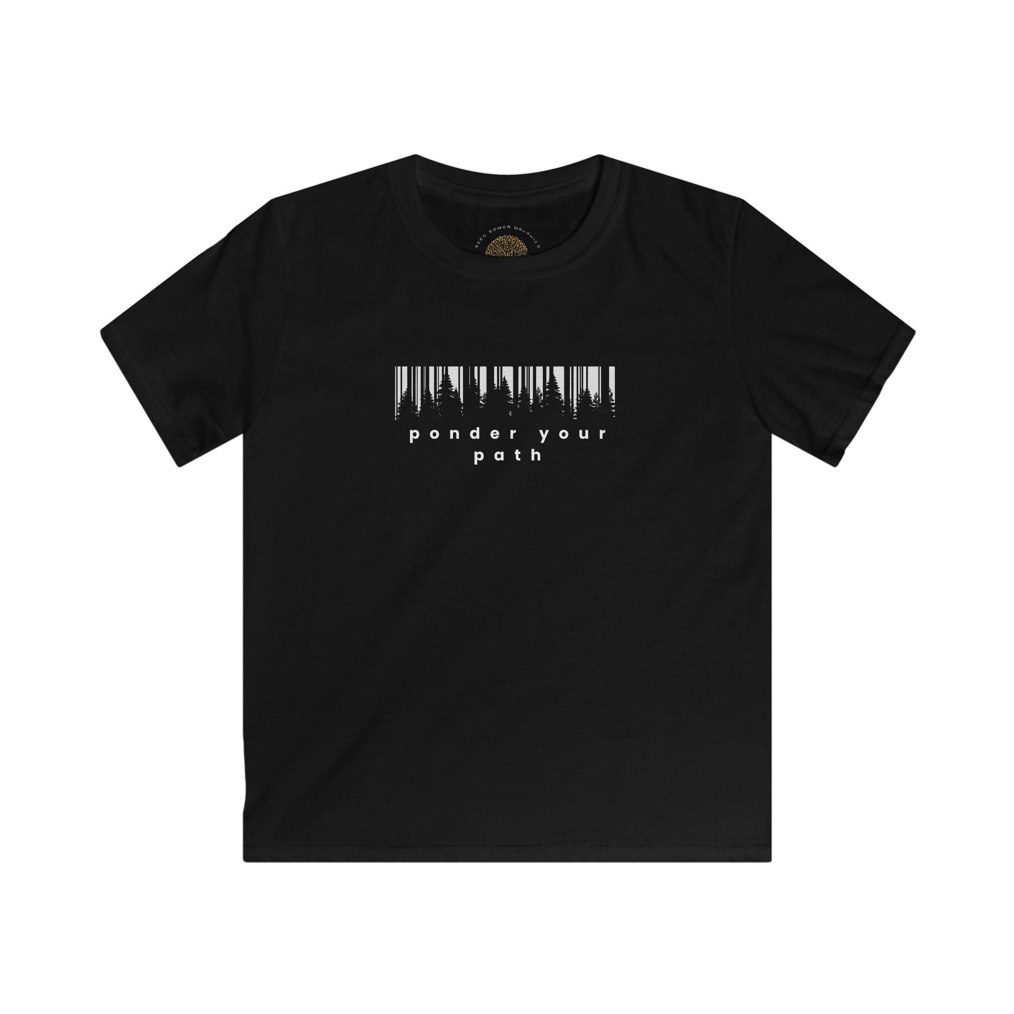 Ponder Your Path – Christian Shirt for Kids | Faith-Based Youth Tee