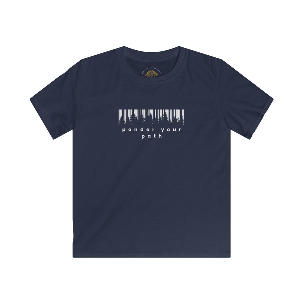 Ponder Your Path – Christian Shirt for Kids | Faith-Based Youth Tee