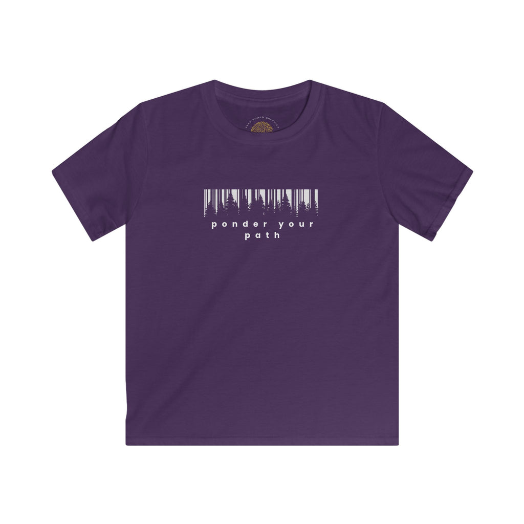 Ponder Your Path – Christian Shirt for Kids | Faith-Based Youth Tee