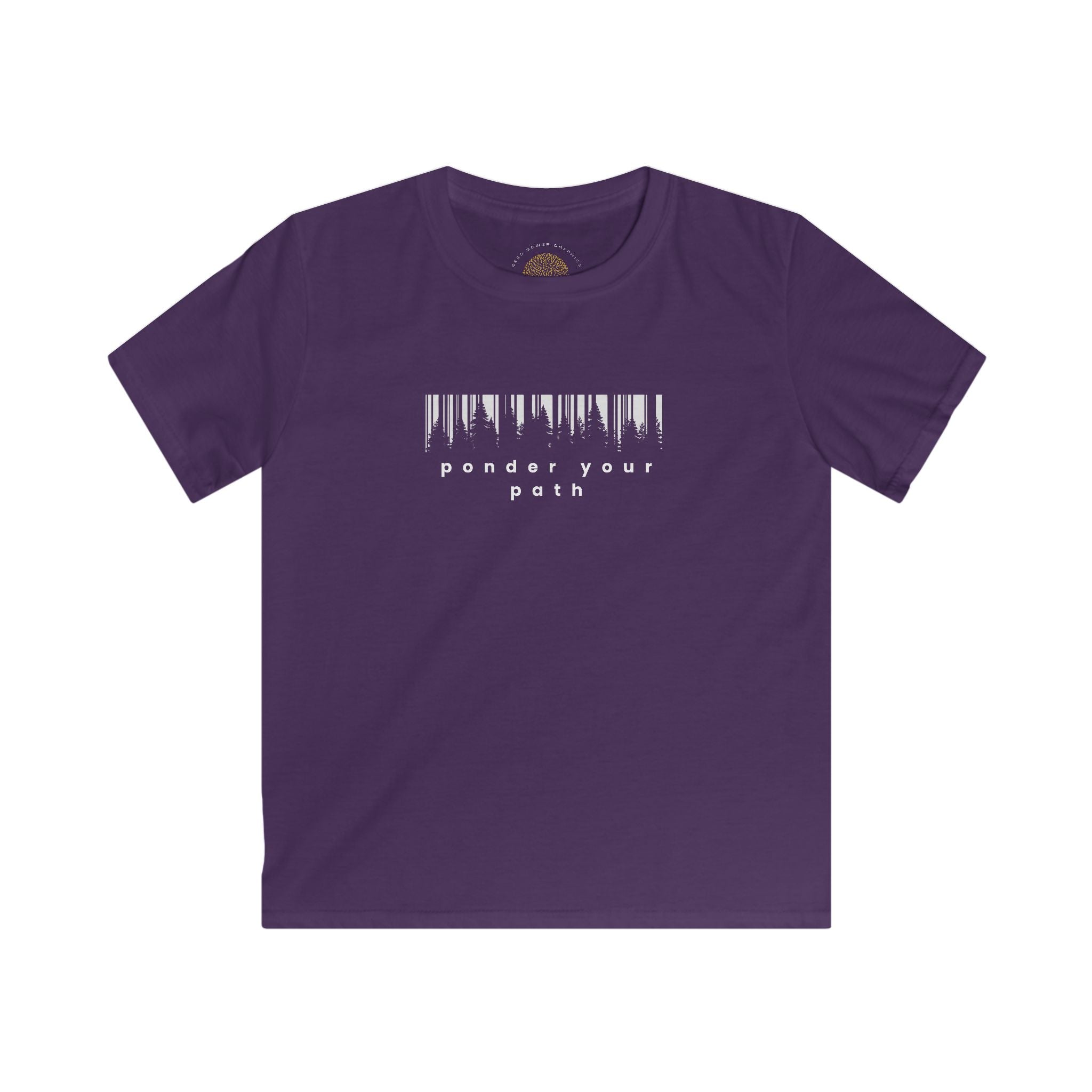 Ponder Your Path – Christian Shirt for Kids | Faith-Based Youth Tee