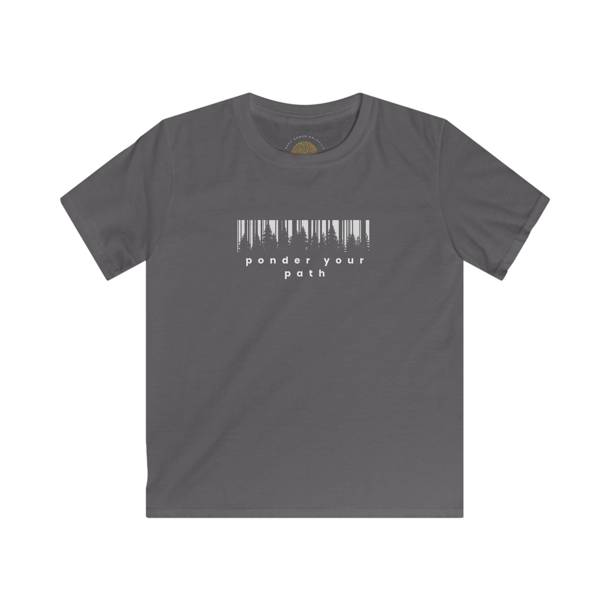 Ponder Your Path – Christian Shirt for Kids | Faith-Based Youth Tee